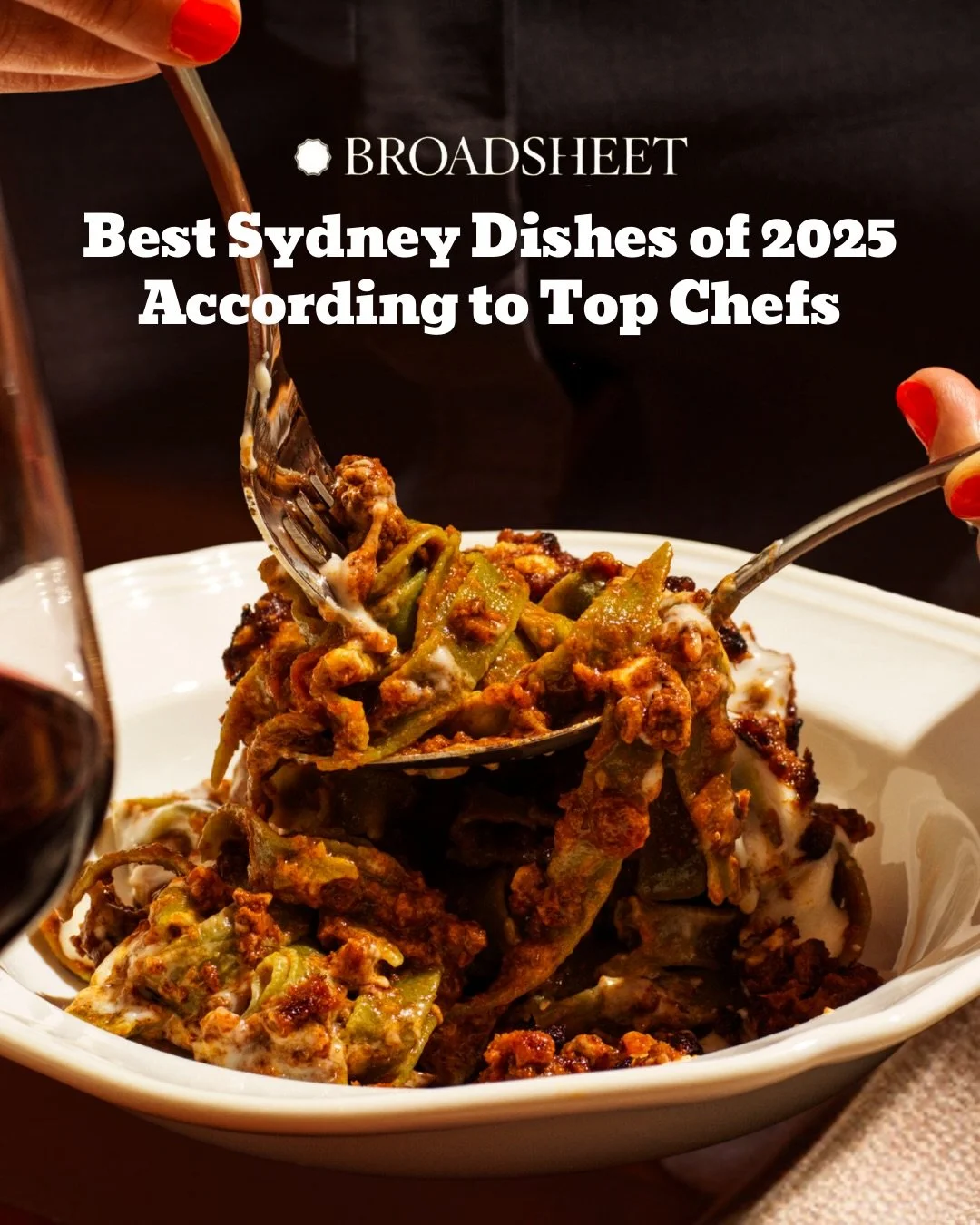 When one of Australia&rsquo;s top chefs and dear friend calls our tagliatelle verde bolognese his top dish for 2025, it&rsquo;s a nod from someone who really knows their pasta. Grazie @chefgiovannipilu 🙏🏽 

@alexpavoni @moyasky @pardo9000 @truzzi.a