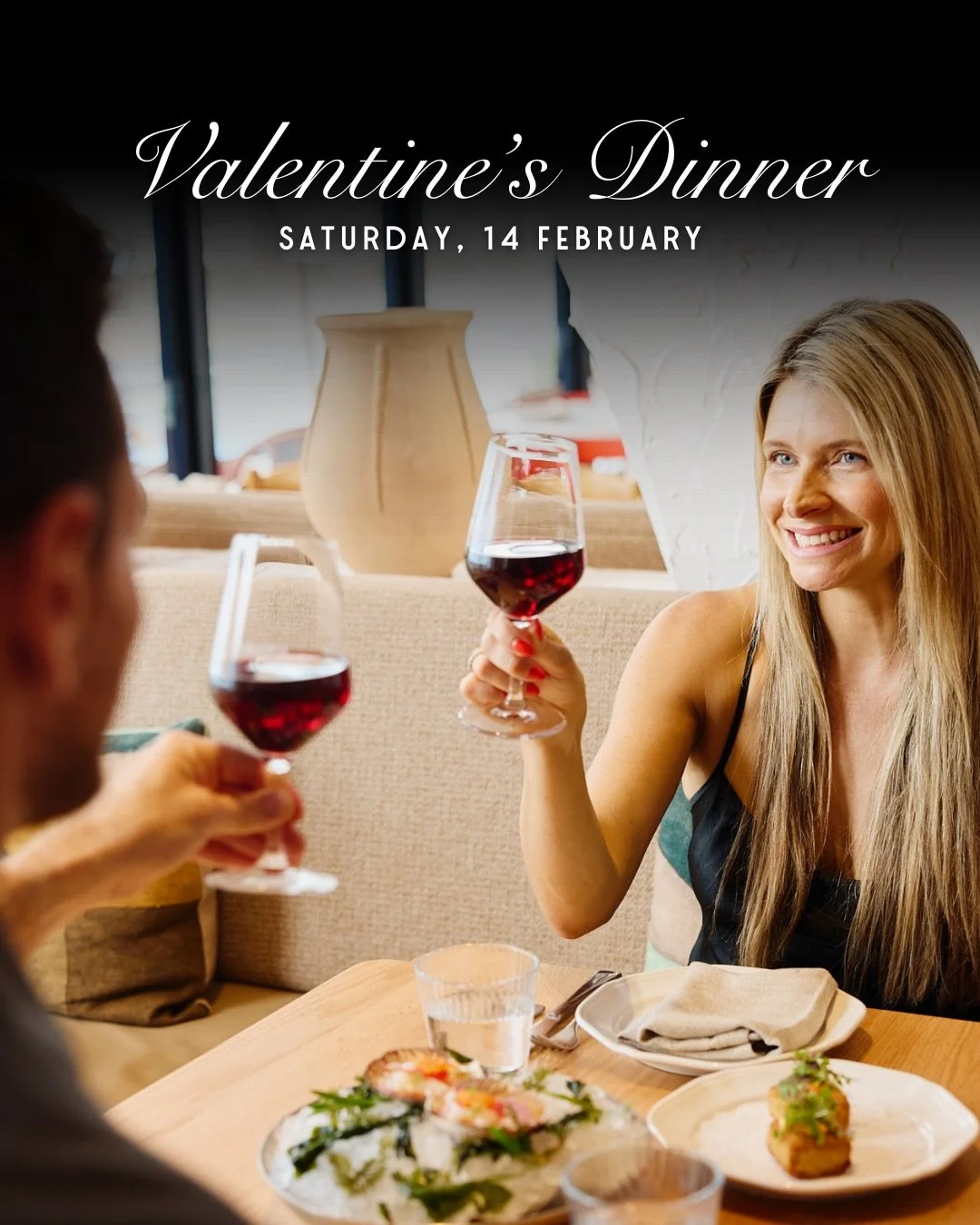 Romantic dinners, Galentine&rsquo;s or just an excuse to get everyone together. Valentine&rsquo;s Day at Cibaria is about good food, good company and a lot of amore. 

Dinner is $169 per person, with complimentary bubbles for groups of six or more. A