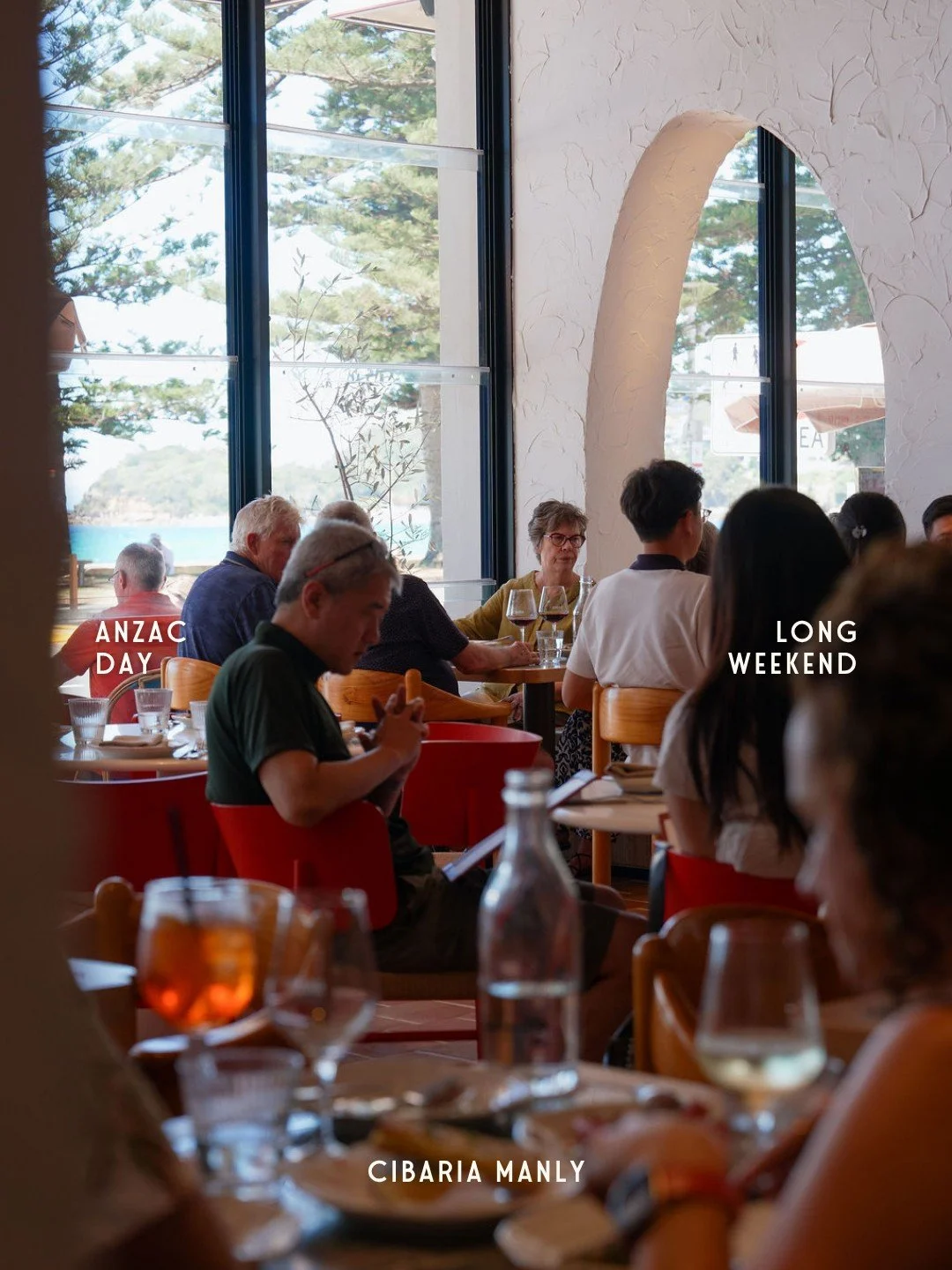 Long weekend, Cibaria style. Morning espresso, a long lunch, followed by aperitivo as the afternoon rolls into the night. 

We're open all weekend across the Trattoria, Caffetteria, Gelateria and 55 North. See you there.

@moyasky @pardo9000 @truzzi.