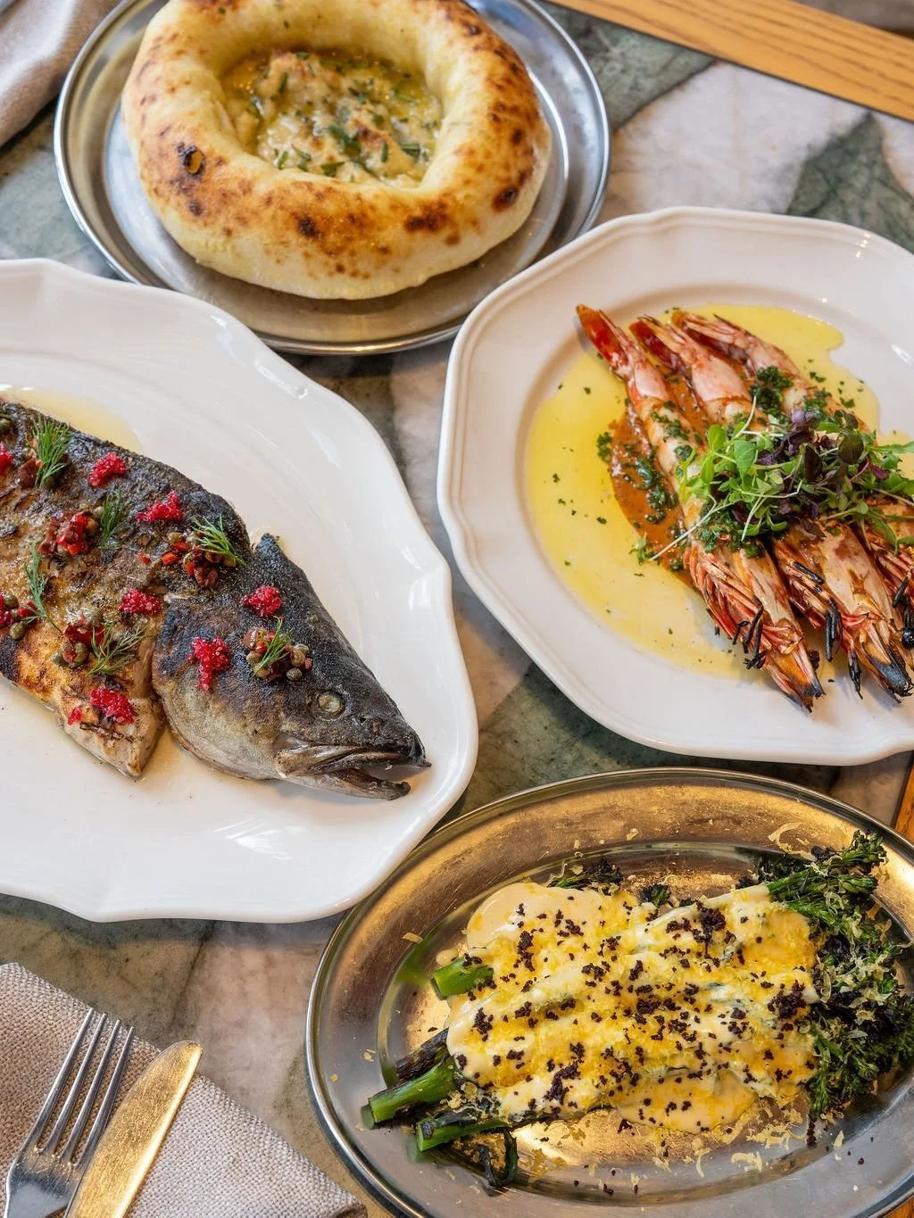 Can't decide? The beauty of a shared table is you don't have to choose. Order a spread and taste a bit of everything. Mangia, mangia.

@alexpavoni @moyasky @pardo9000 @truzzi.alessandro #italianrestaurant #ItalianrestaurantManly #Sydneyeats