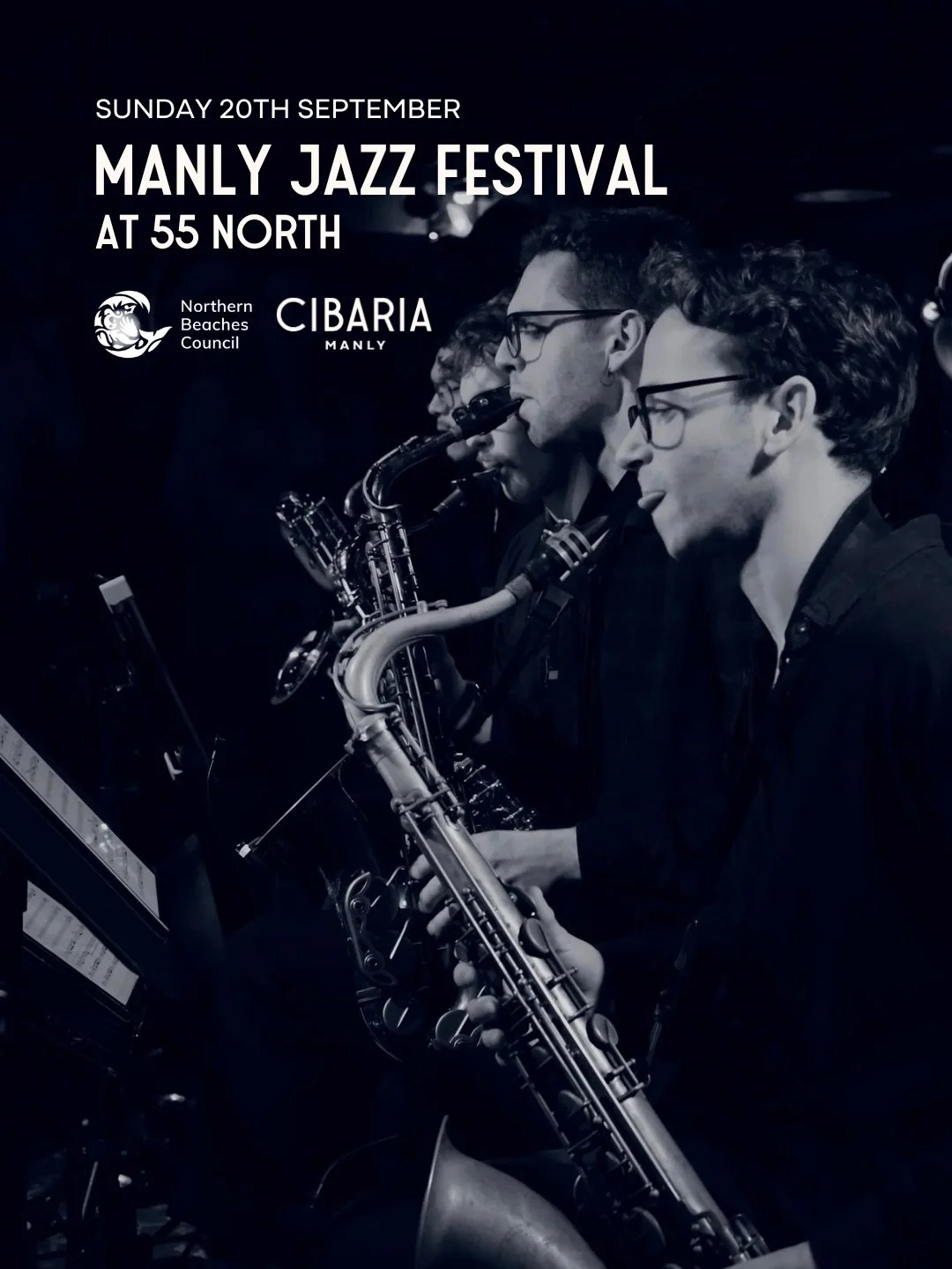 Manly Jazz comes to 55 North on the 20th, the perfect finale to an unforgettable @manlyjazz weekend. Settle in with 2 for 1 cocktails and a selection of snacks, catch @endnotescollective from 4pm with their signature blend of pop, disco grooves and f