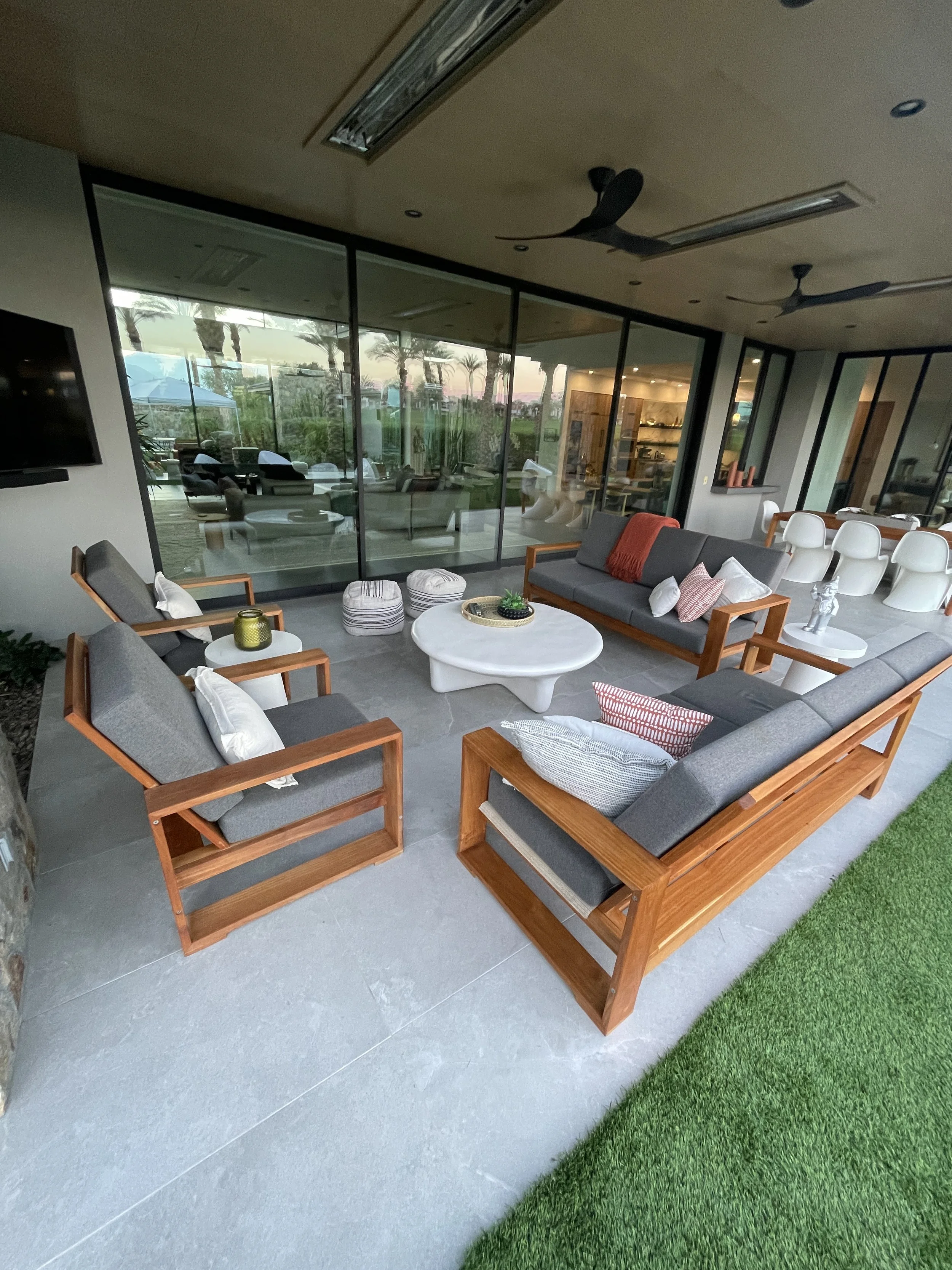 Teak furniture restoration Palm Springs