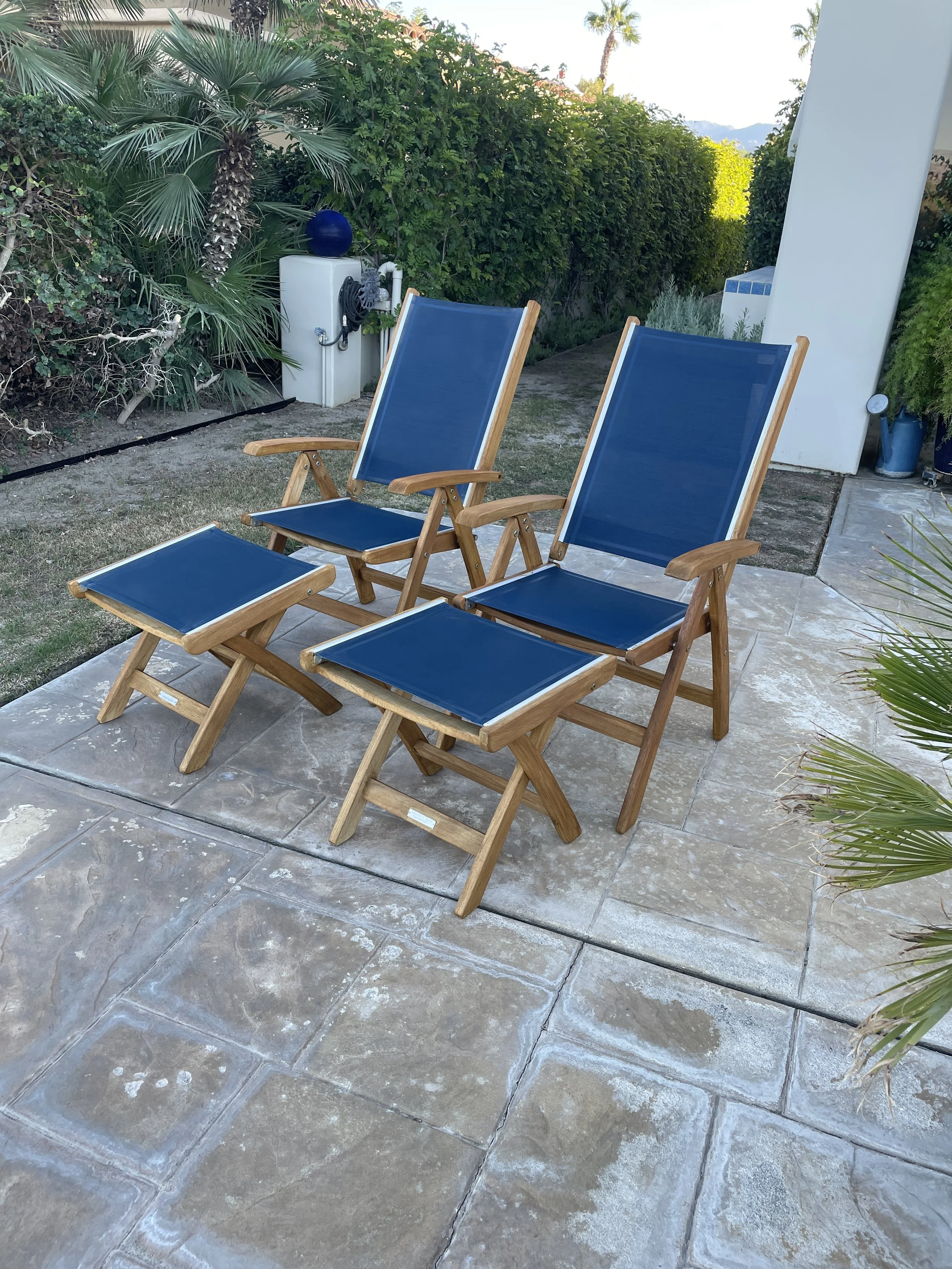 Teak furniture restoration Palm Springs