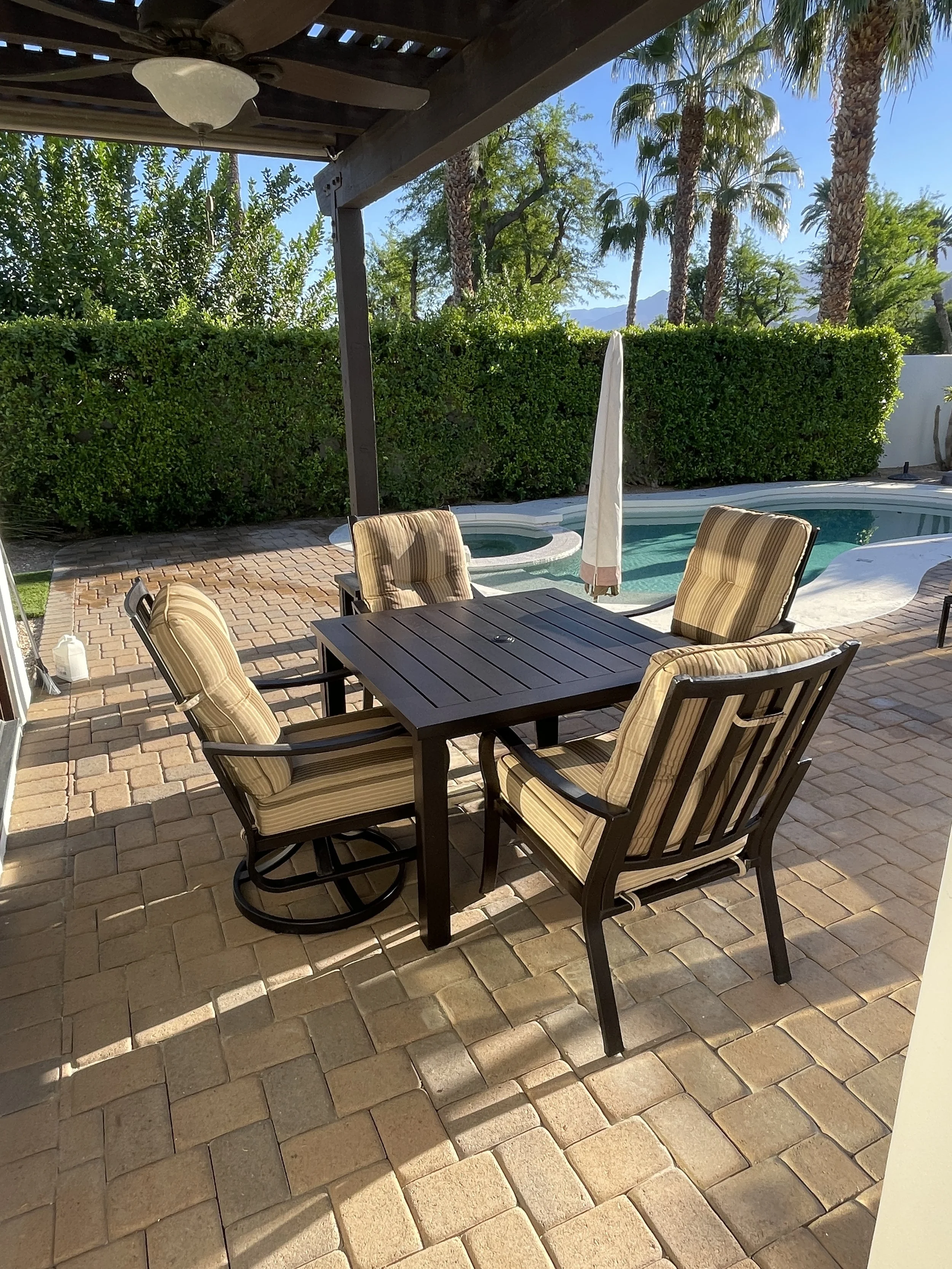 Oxidation Removal and Sunbrella Cushion Cleaning