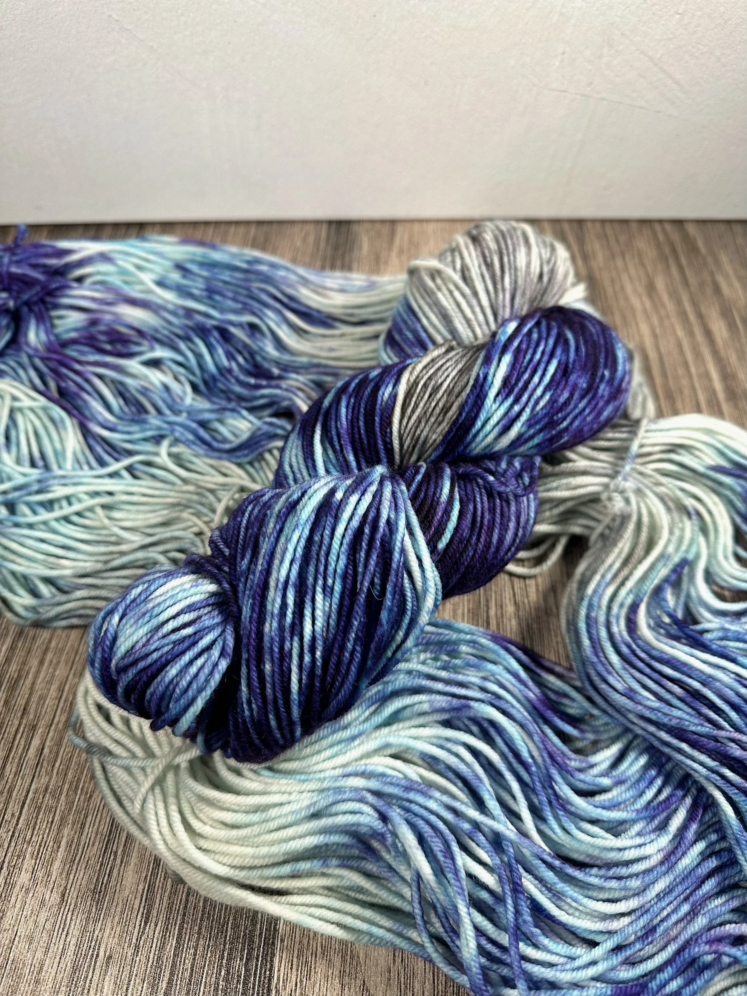 Hand Dyed DK Weight Merino Yarn