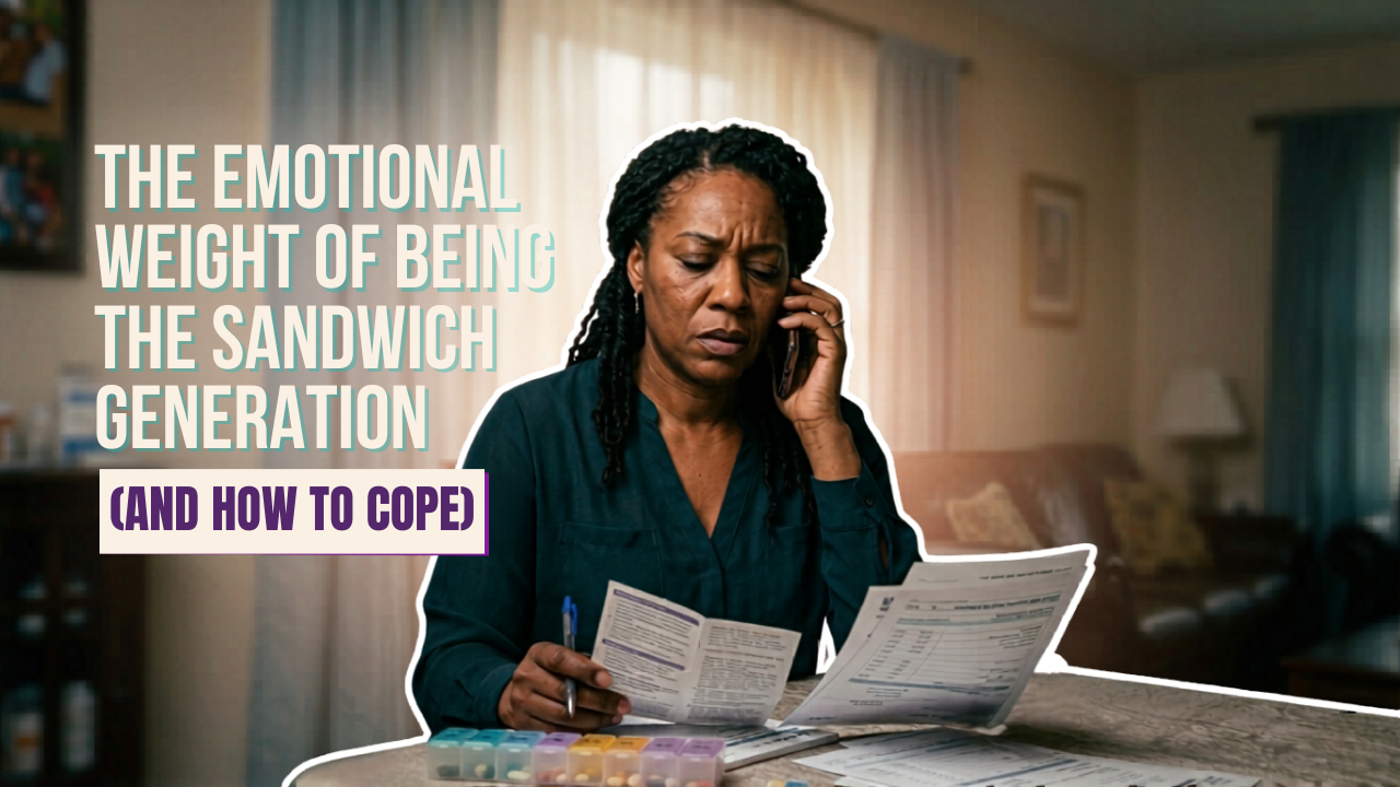 The Emotional Weight of Being the Sandwich Generation (And How to Cope)