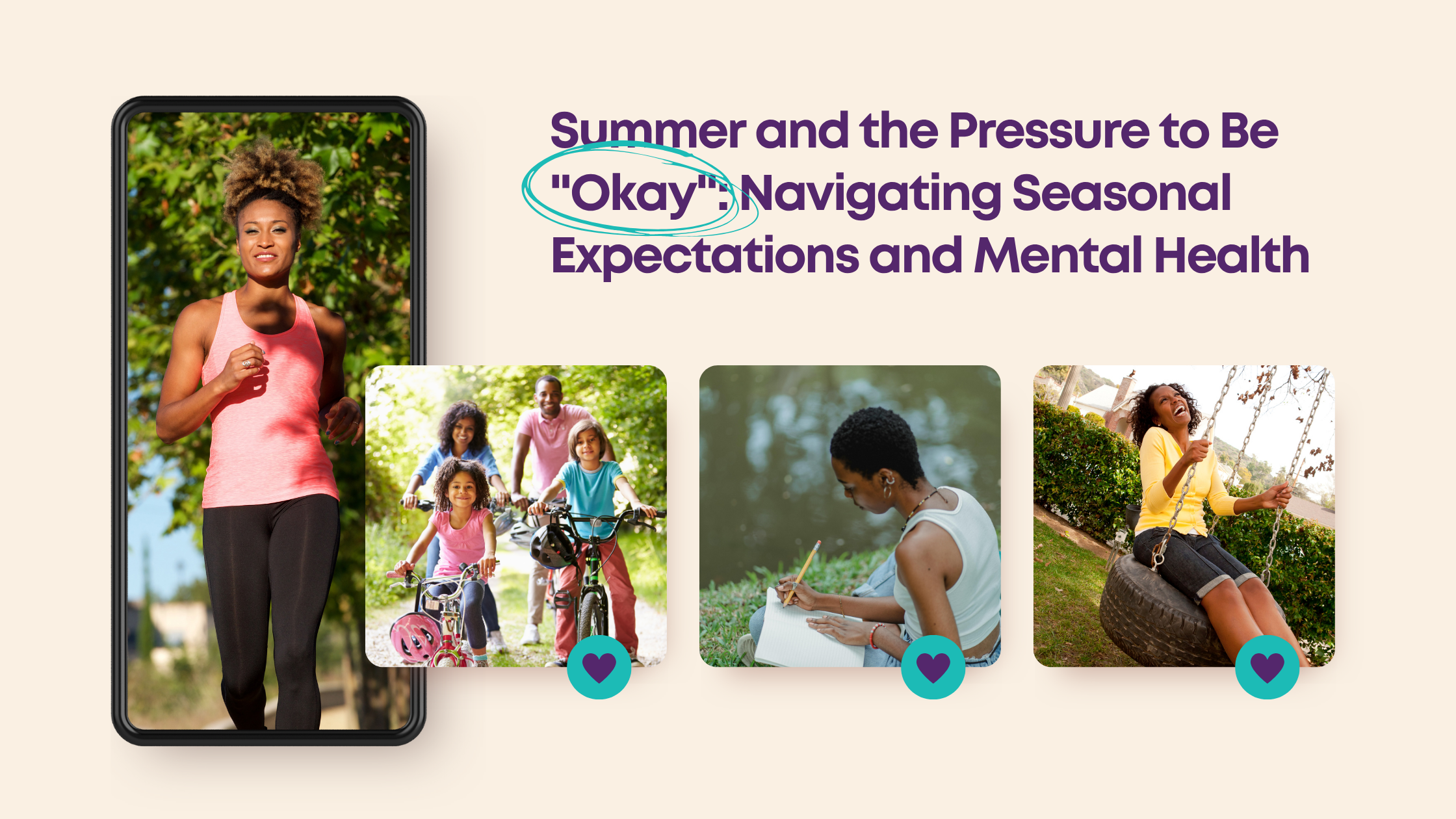 Summer and the Pressure to Be "Okay": Navigating Seasonal Expectations and Mental Health