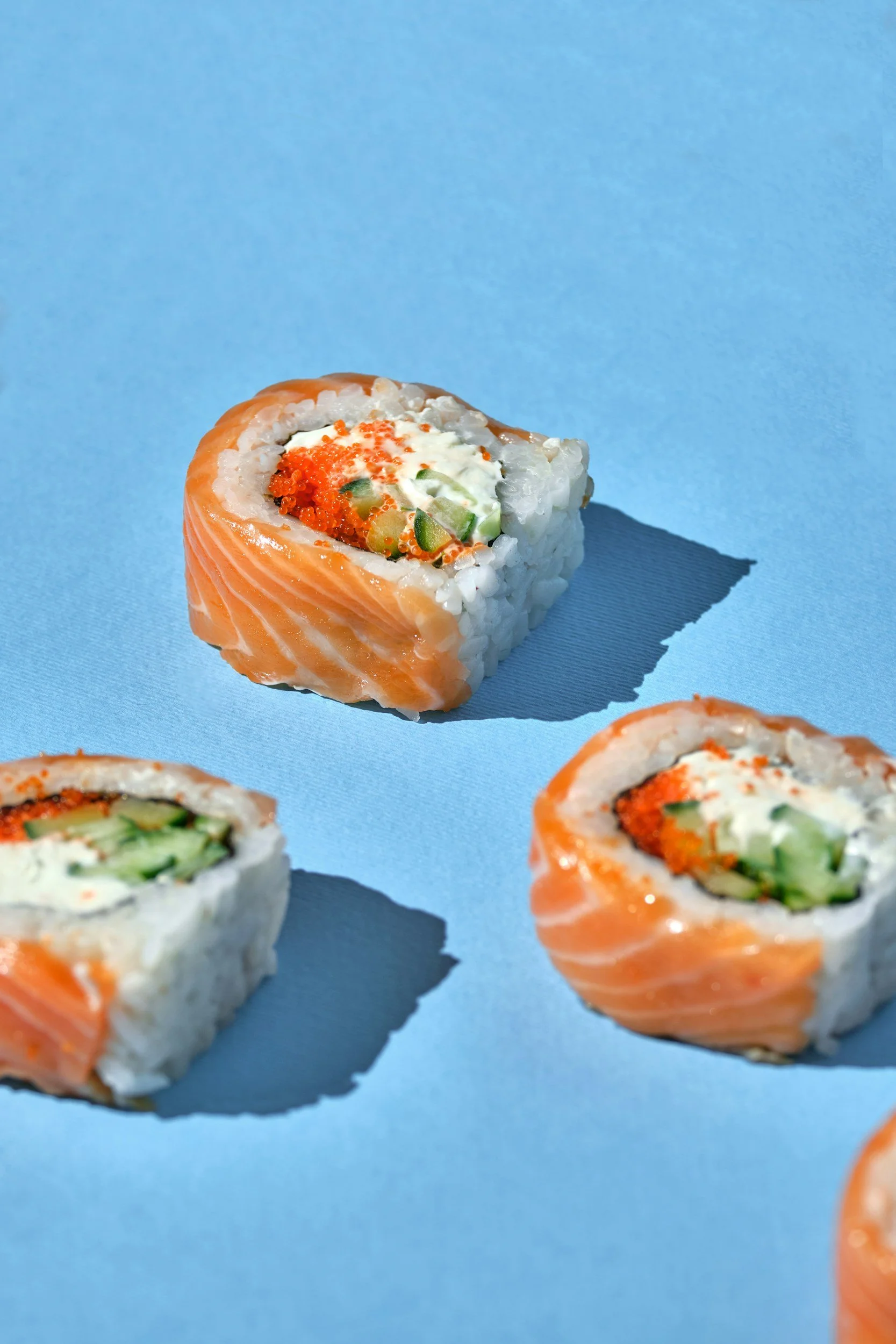 Teens Sushi in the Sukkah