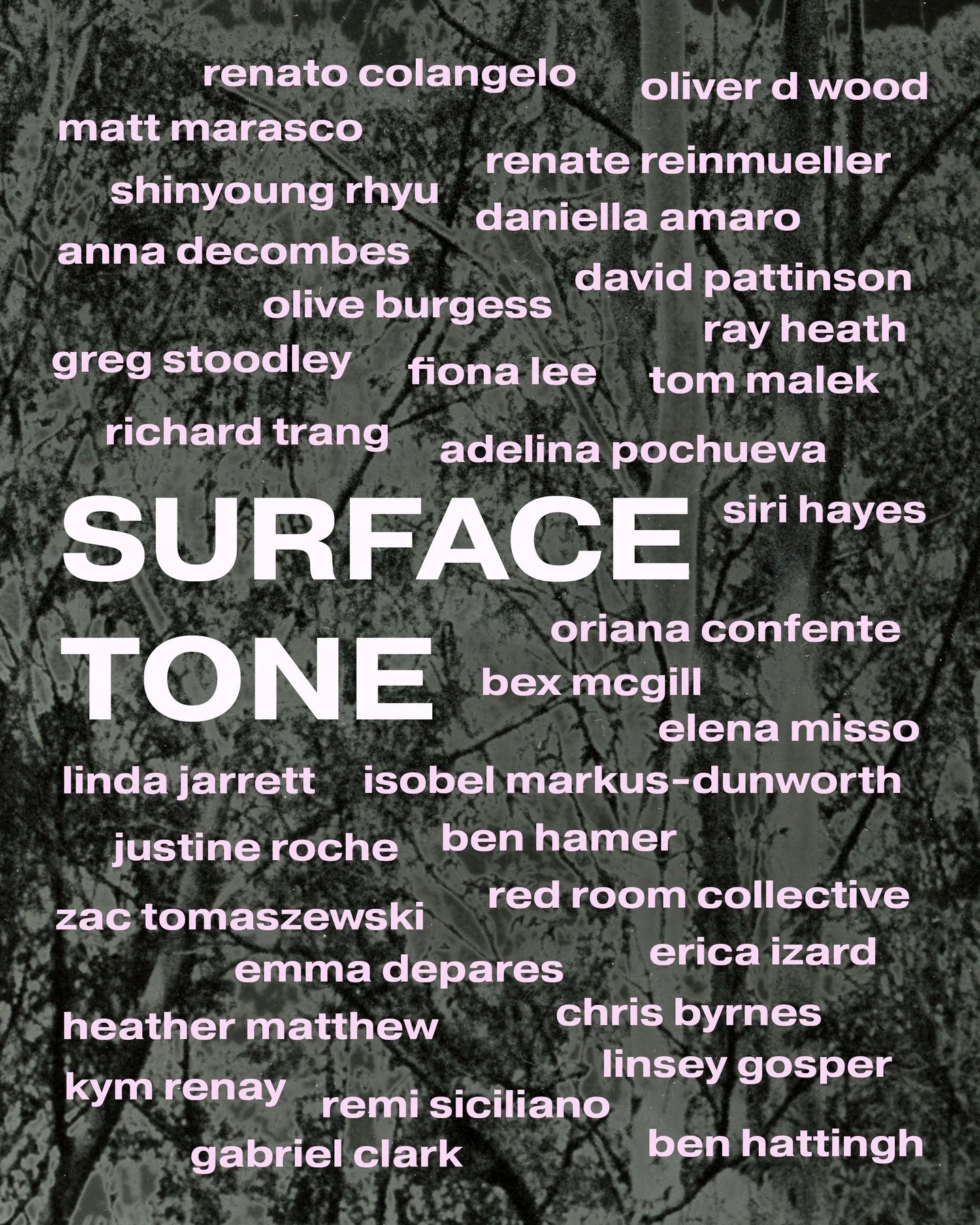 Opening this Saturday (7th March) at the Corner Gallery in Stanmore, Sydney - our community group show Surface Tone 🖤 It's been a pleasure including so many different analogue photo processes, experiments and outcomes from this fantastic group of ar
