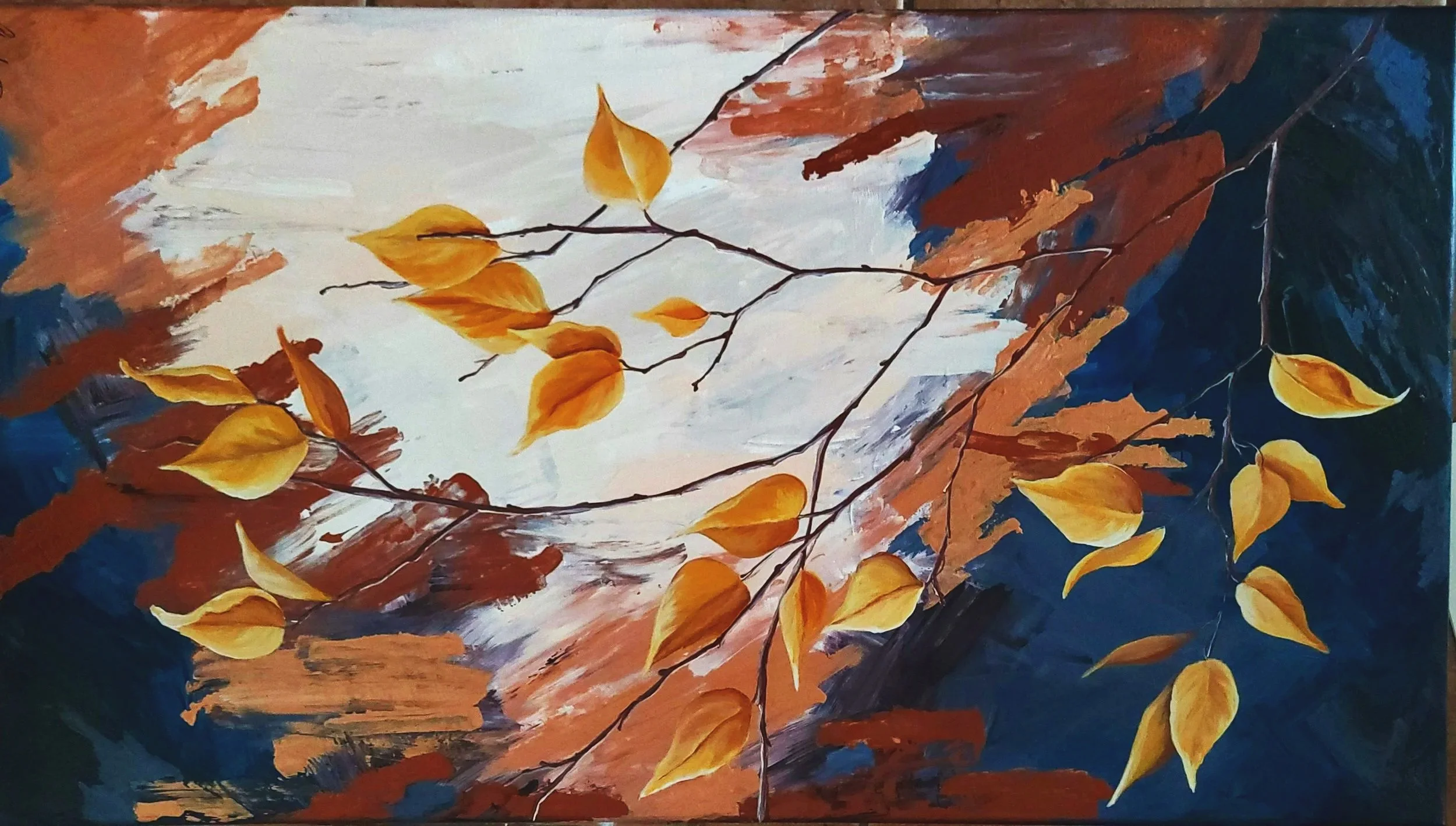 Aspen Branch - 32" x 18" - $190 