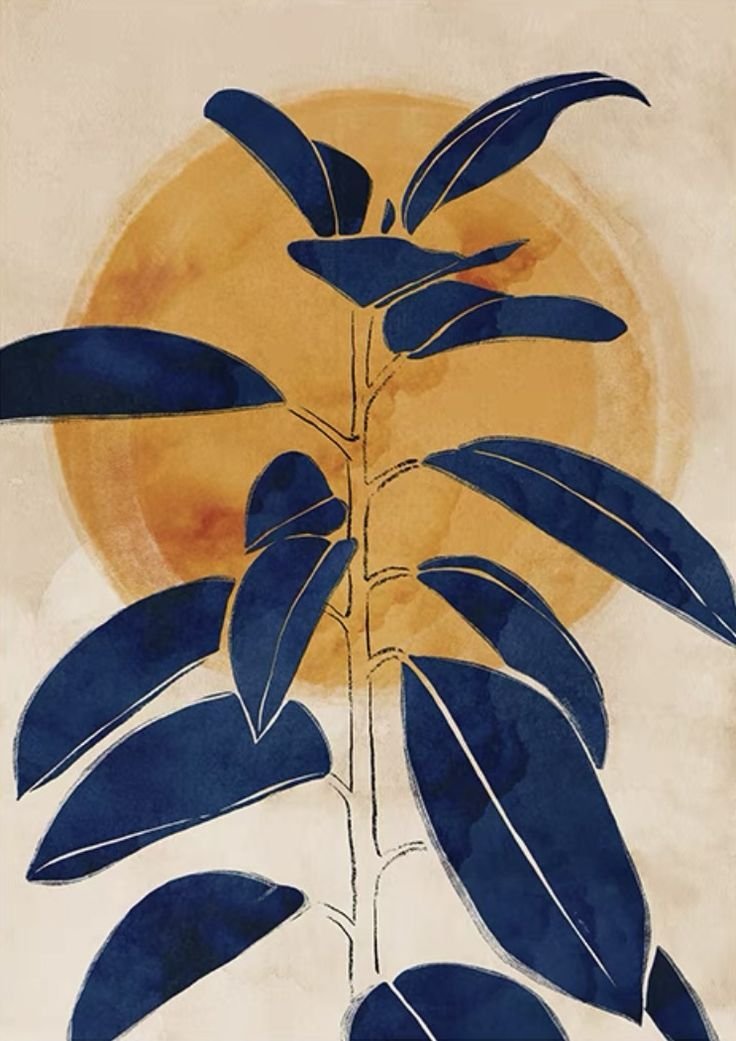 Blue Leaves
