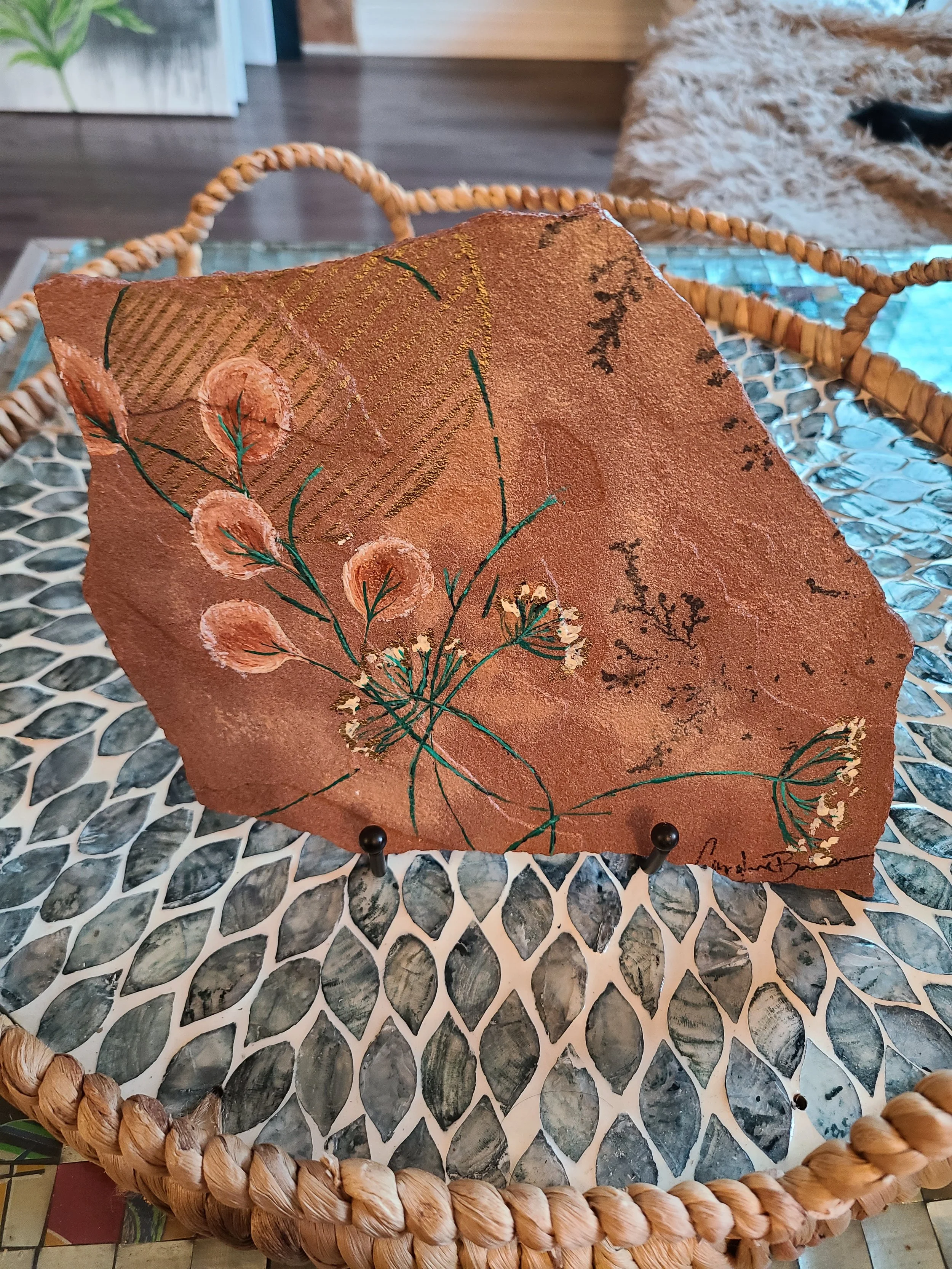 Earth Whisper - Willow on stone