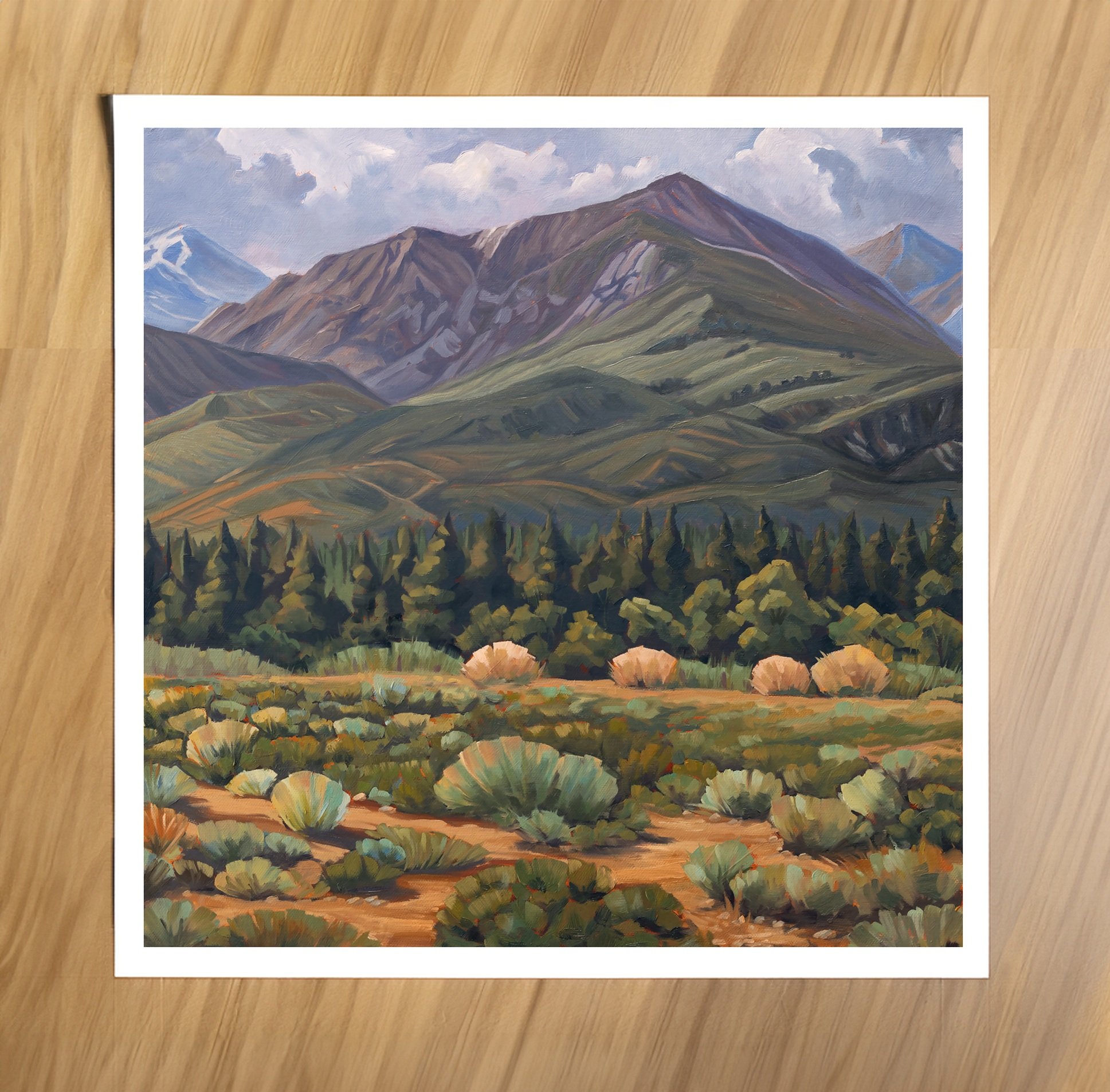 PRINT - ROAD TO MAMMOTH
