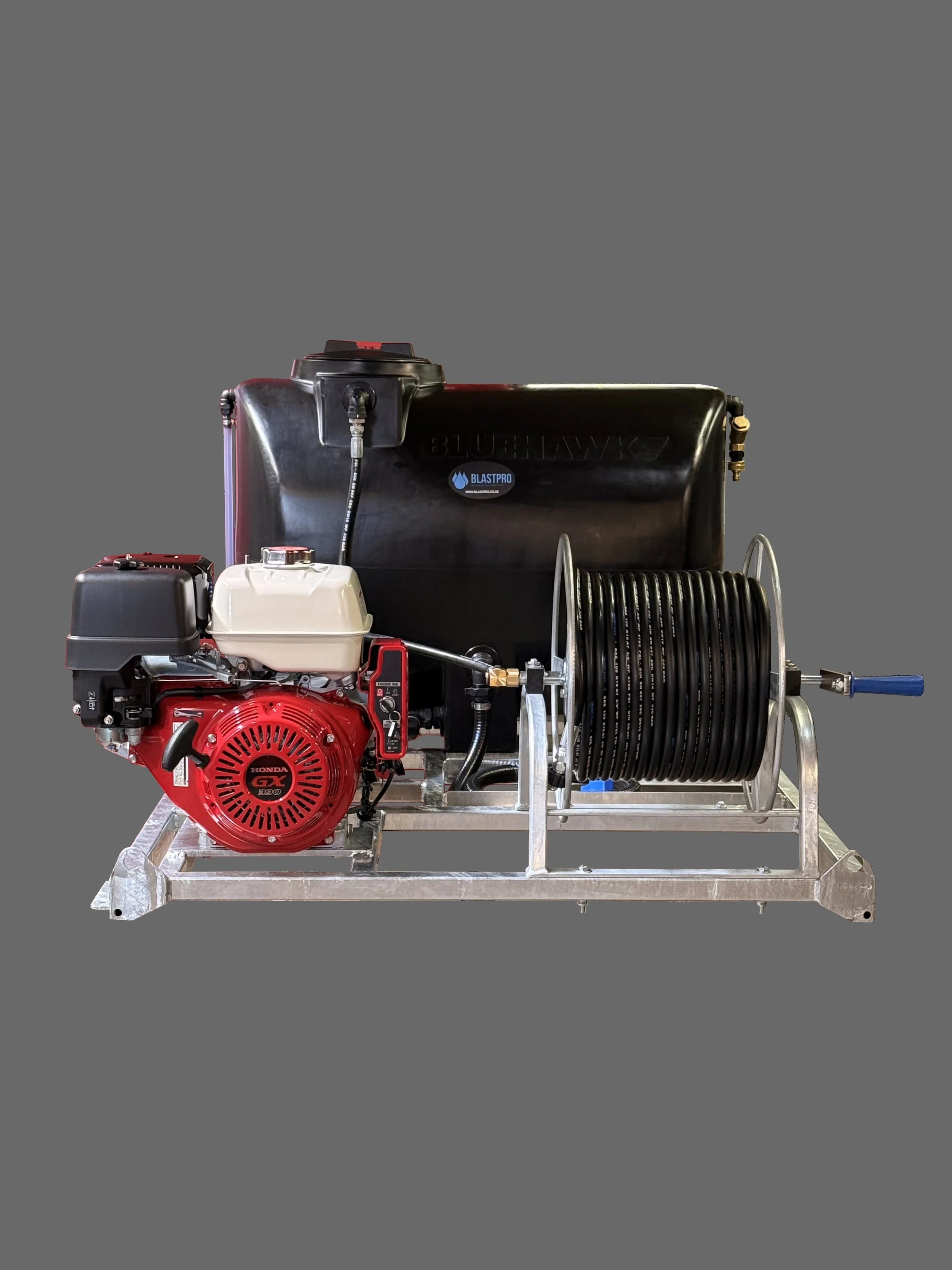 Commercial Waterblaster Skid Electric Start