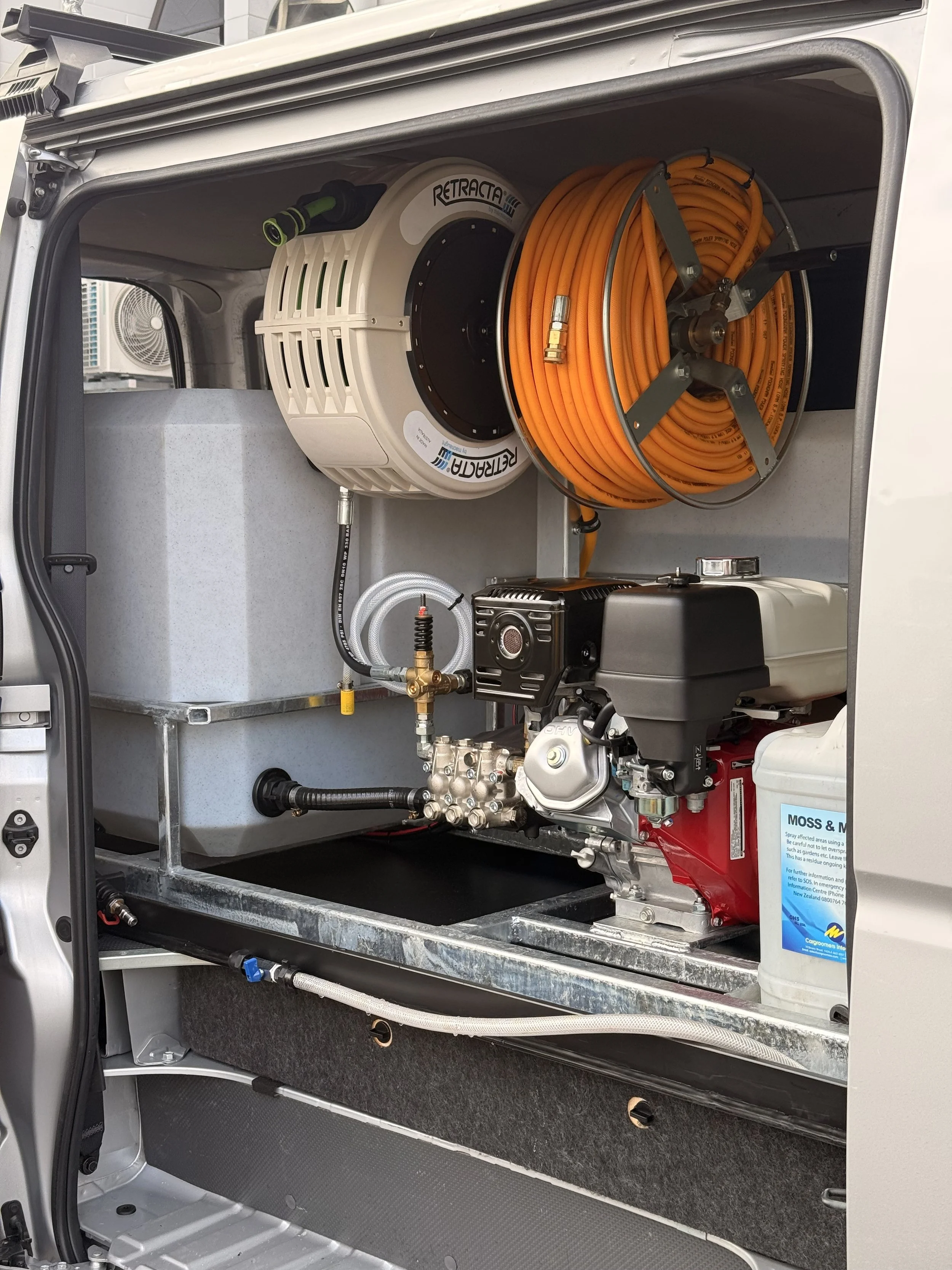 Commercial Waterblaster & Soft Wash Skid