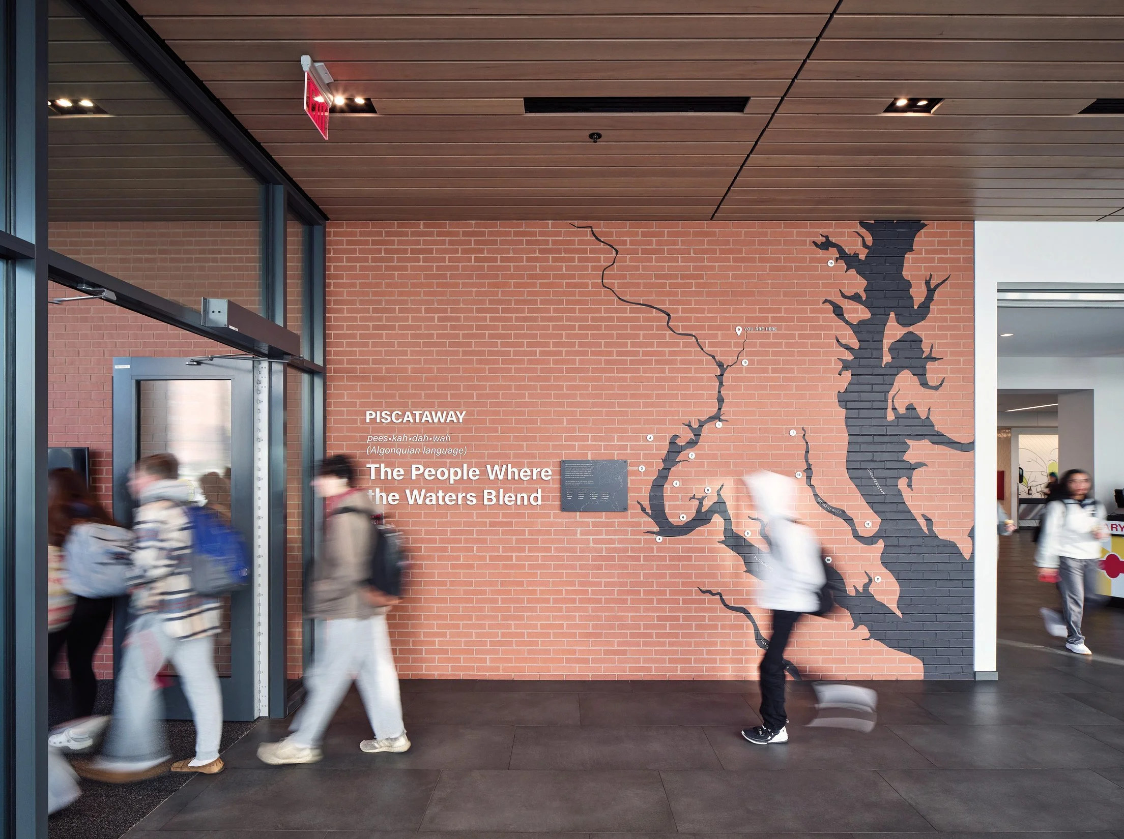 University of Maryland Yahentamitsi Dining Hall Recognition Graphics