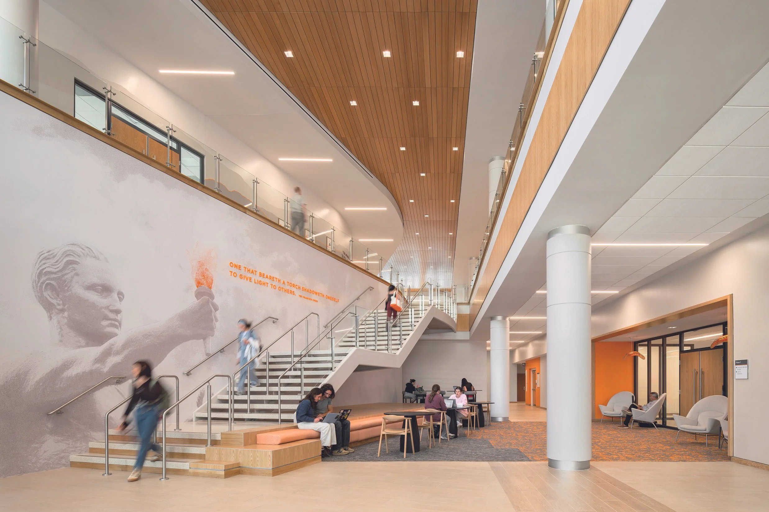 UT Medical Nursing Building Branding