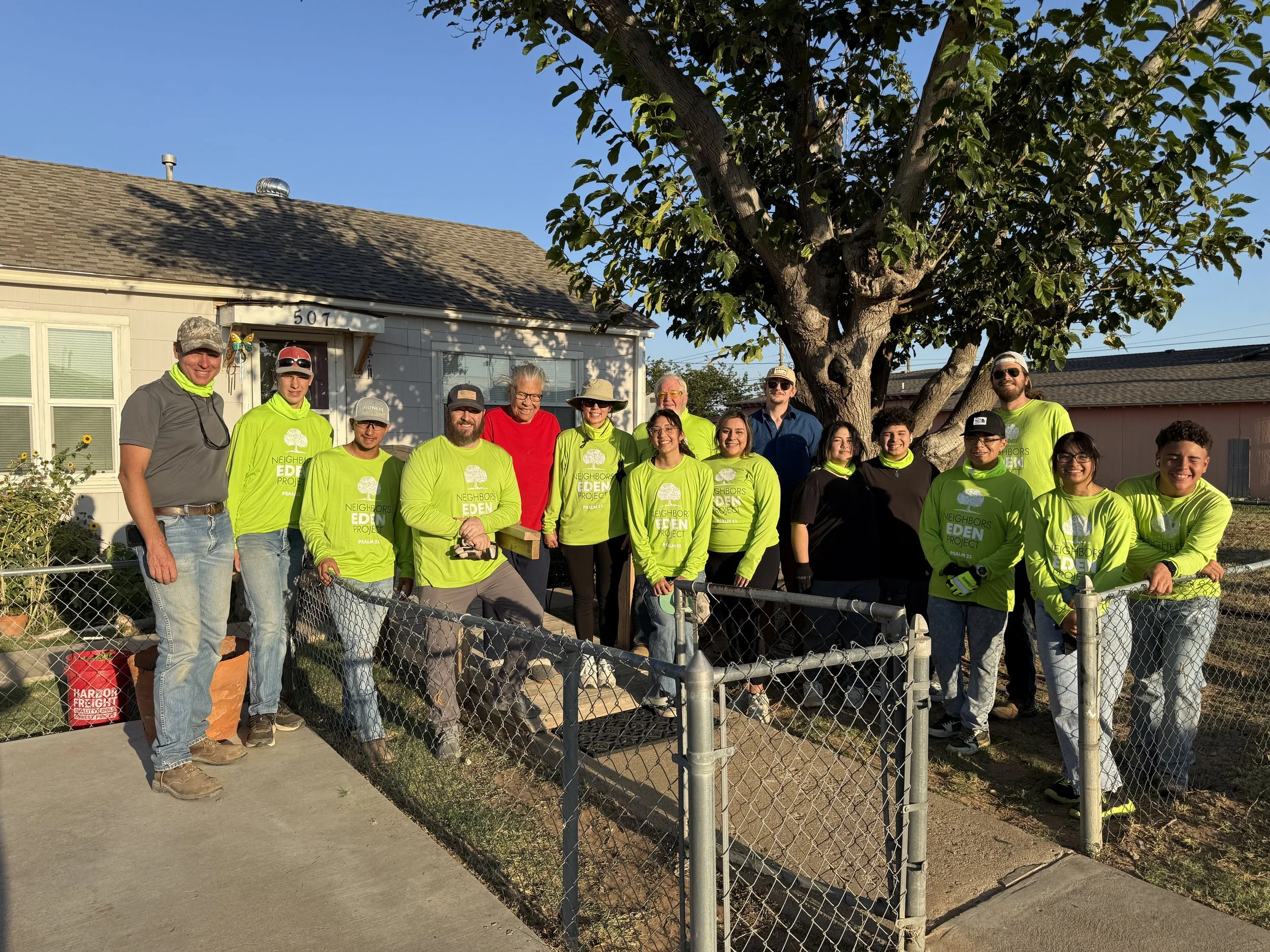 Mission Week 2026: 54 Students Serving with Neighbors Eden Project