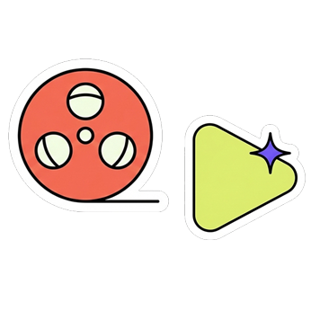 Geometric drawing of an outline square with sections divided by vertical, horizontal, and diagonal lines.