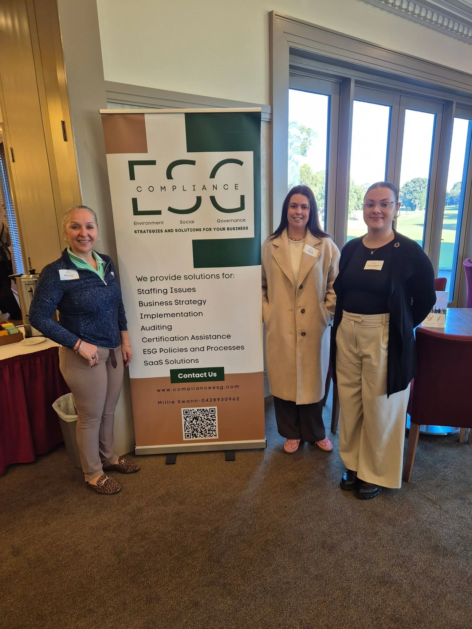 Values in action.

Skills can be taught. Experience can be built. But it&rsquo;s character &mdash; how someone shows up, supports others, and takes accountability &mdash; that forms the foundation of a truly strong team.

At Compliance ESG, we&rsquo;