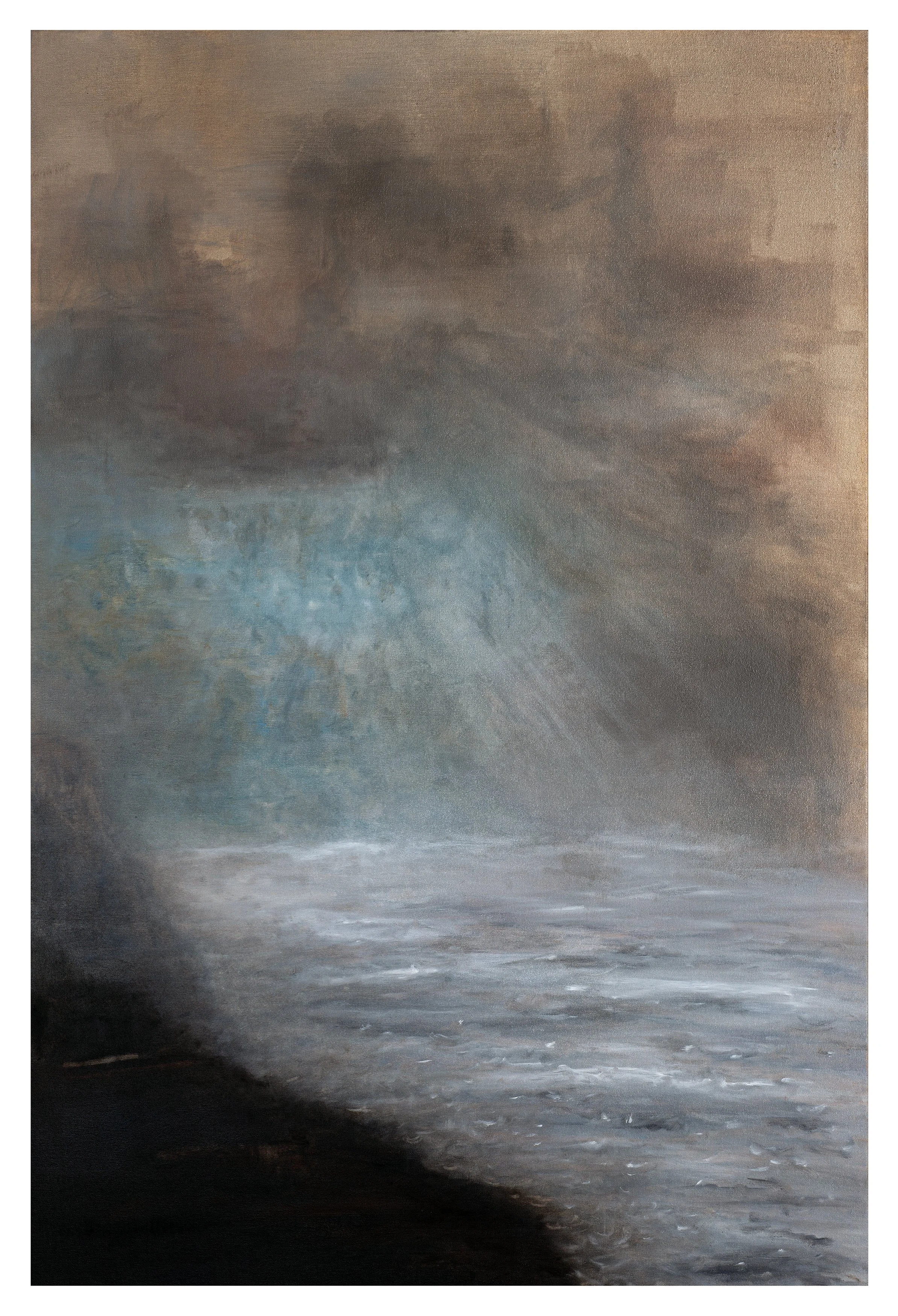 'Mornington Light', oil on canvas, 2025, 137 x 91 cm