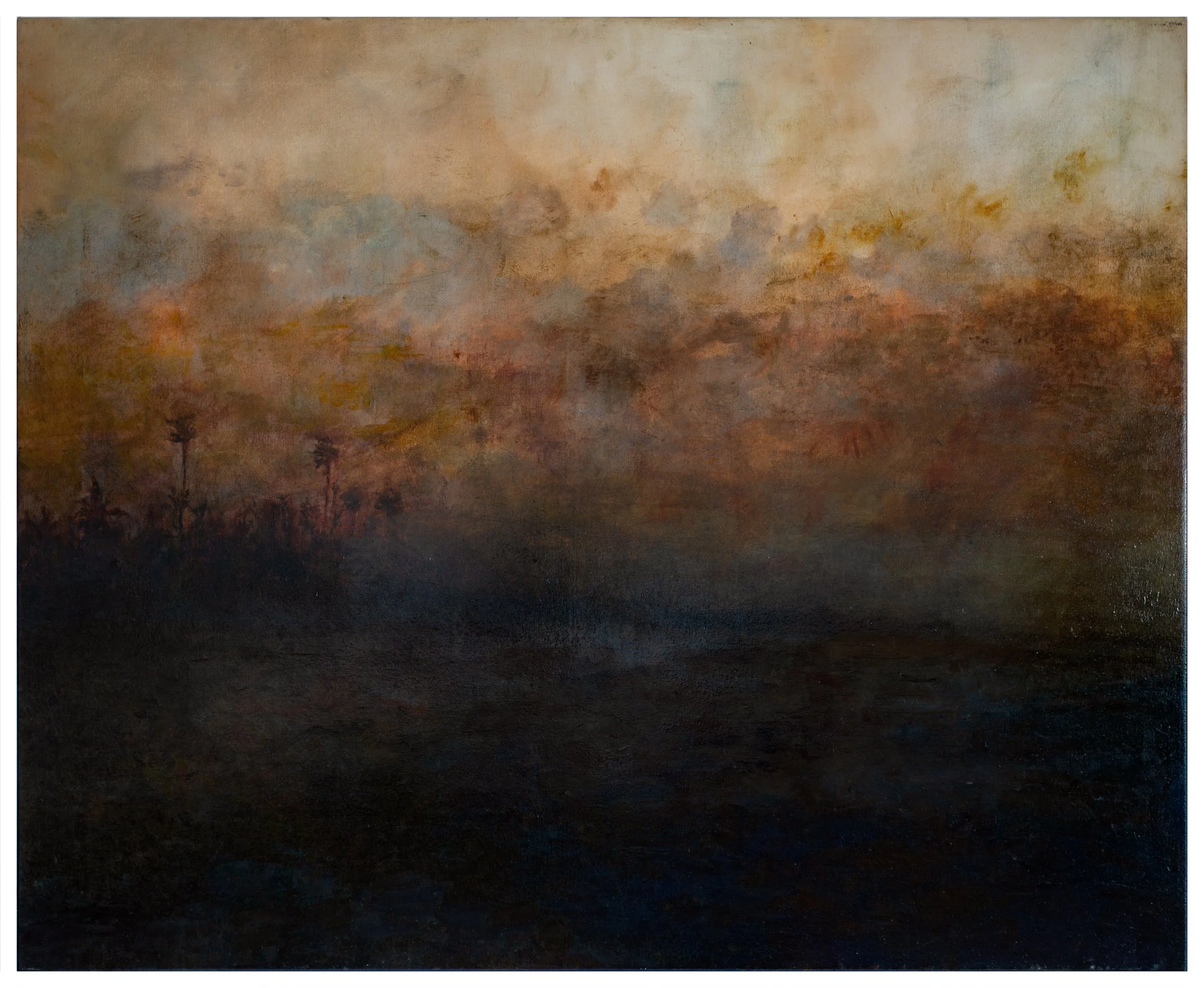 'Palm', oil on canvas, 2026, 91 x 112 cm