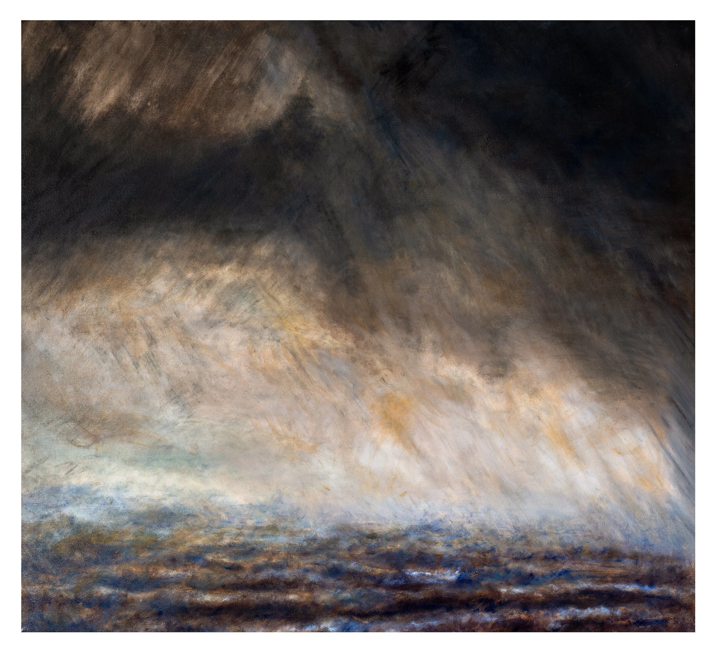 'Mornington Light, Revisited', oil on canvas, 2025, 145 x 152 cm