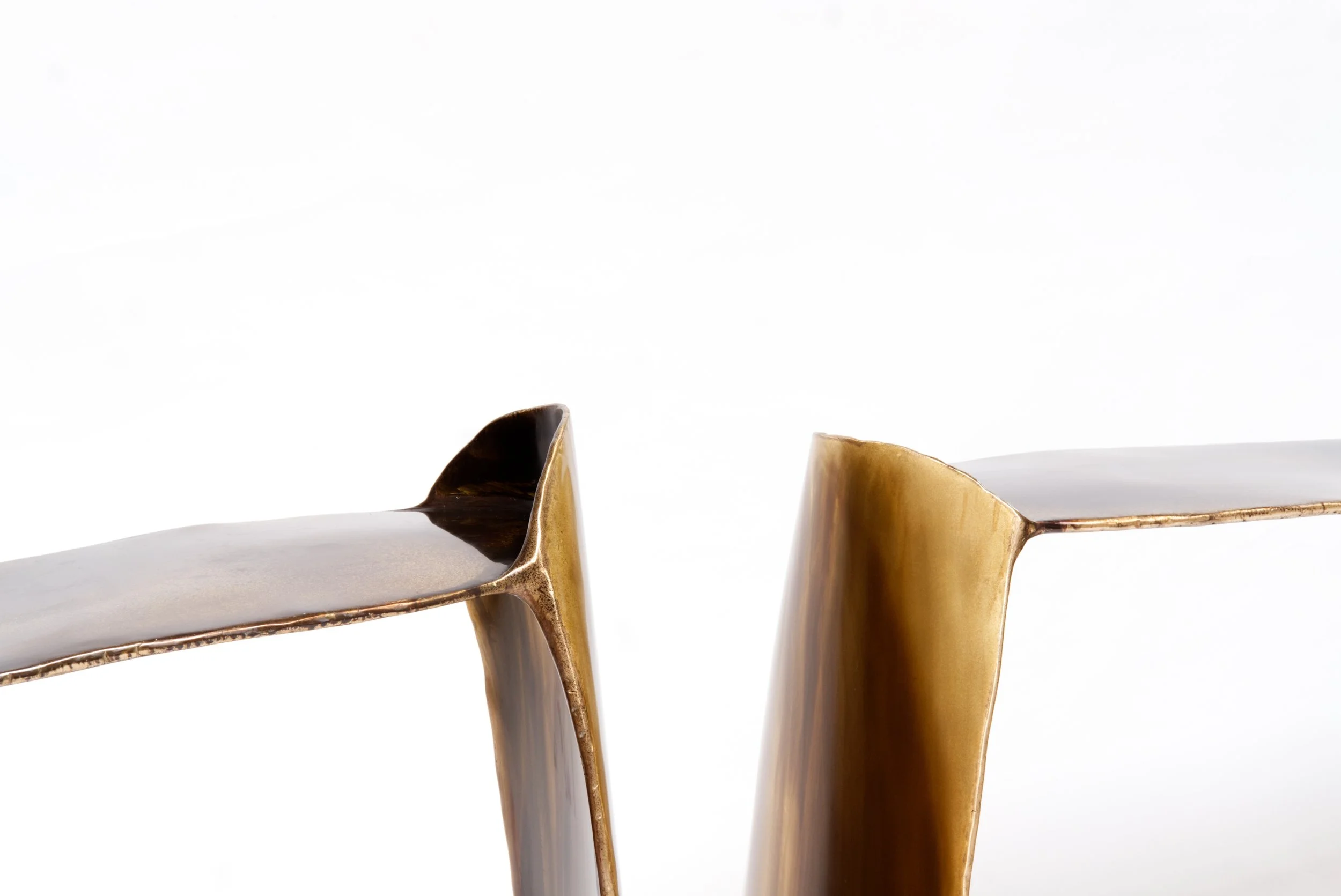 Christian Fregnan Calle Brass Console