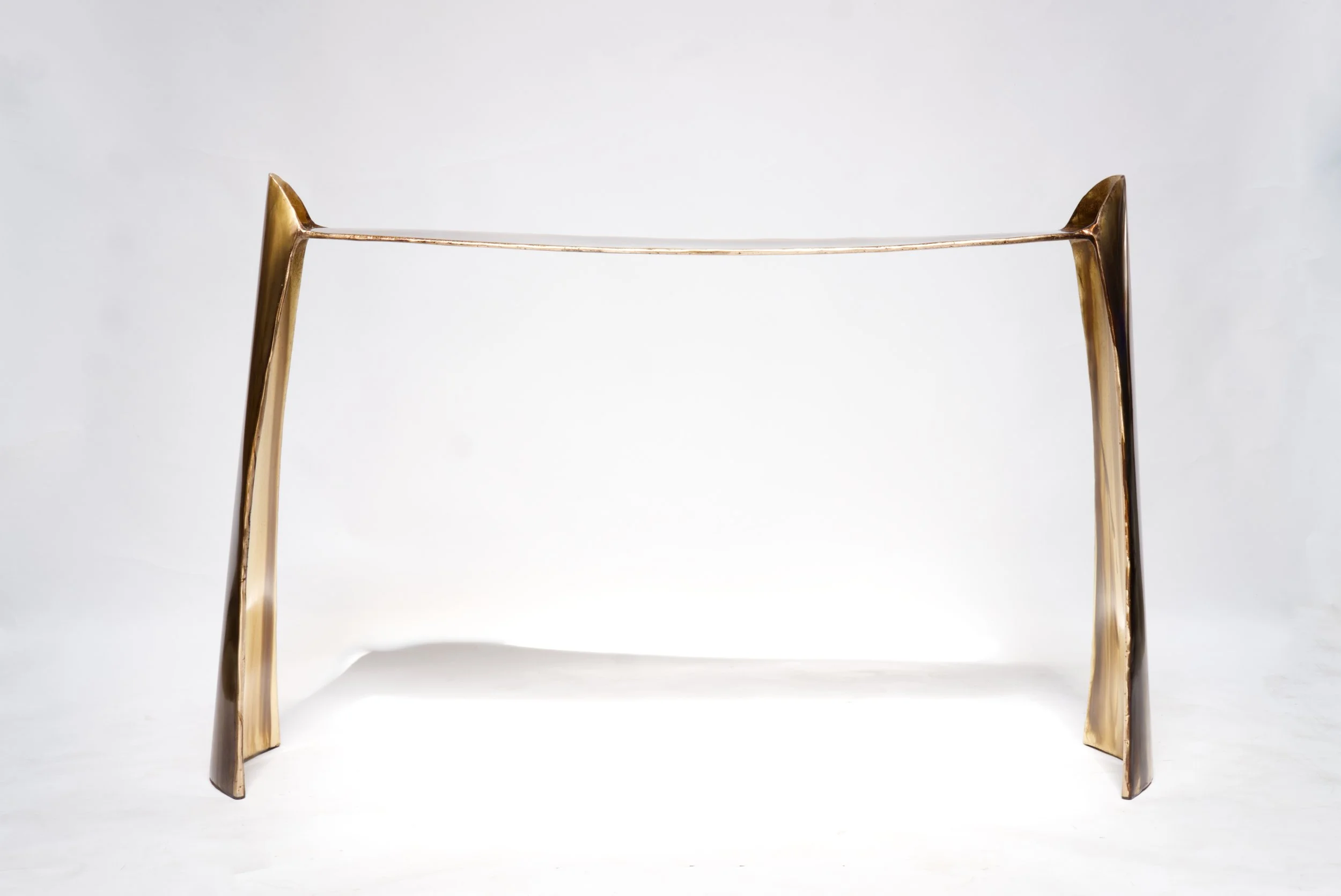Christian Fregnan Calle Brass Console