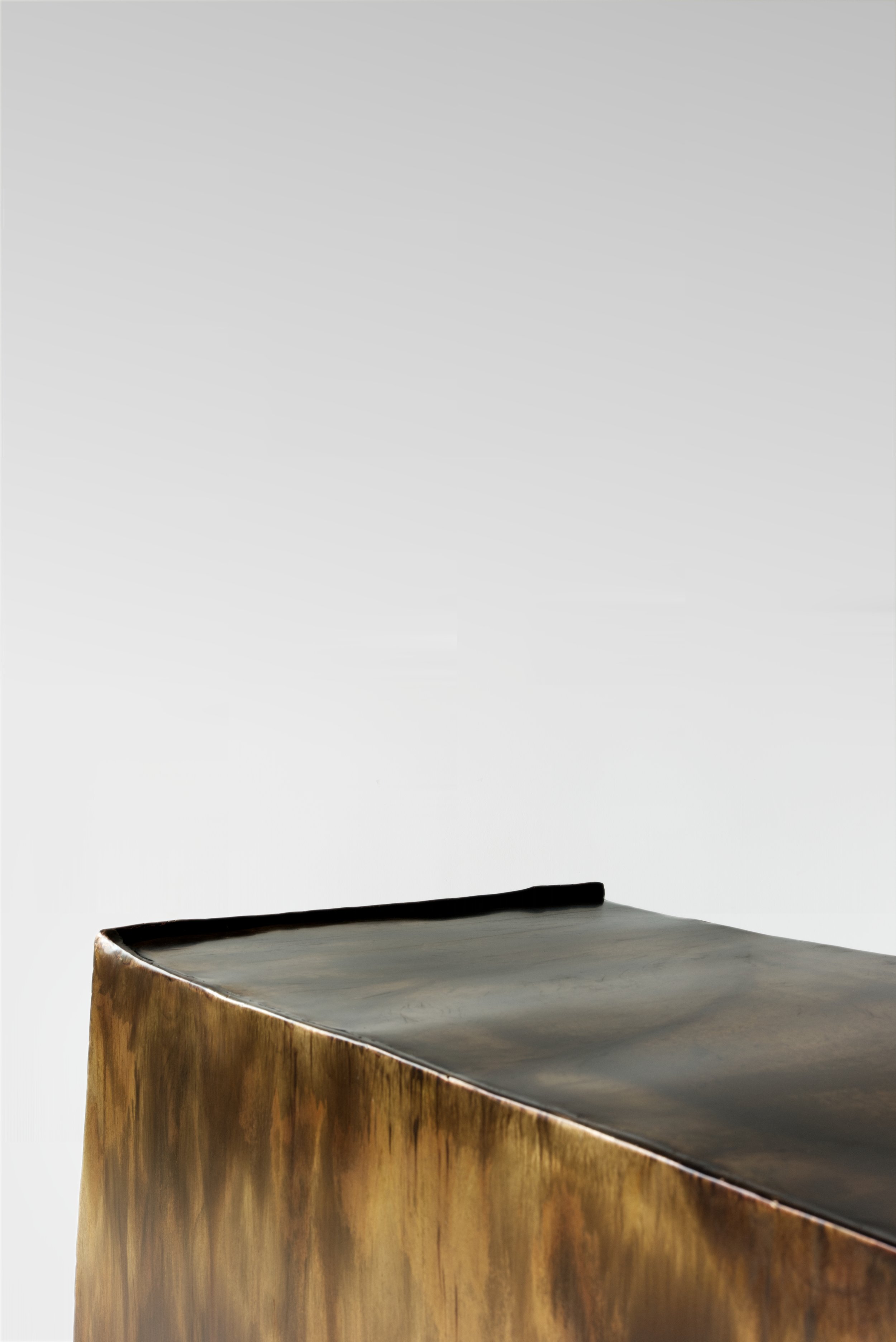 Christian Fregnan Brass Sideboard Calle