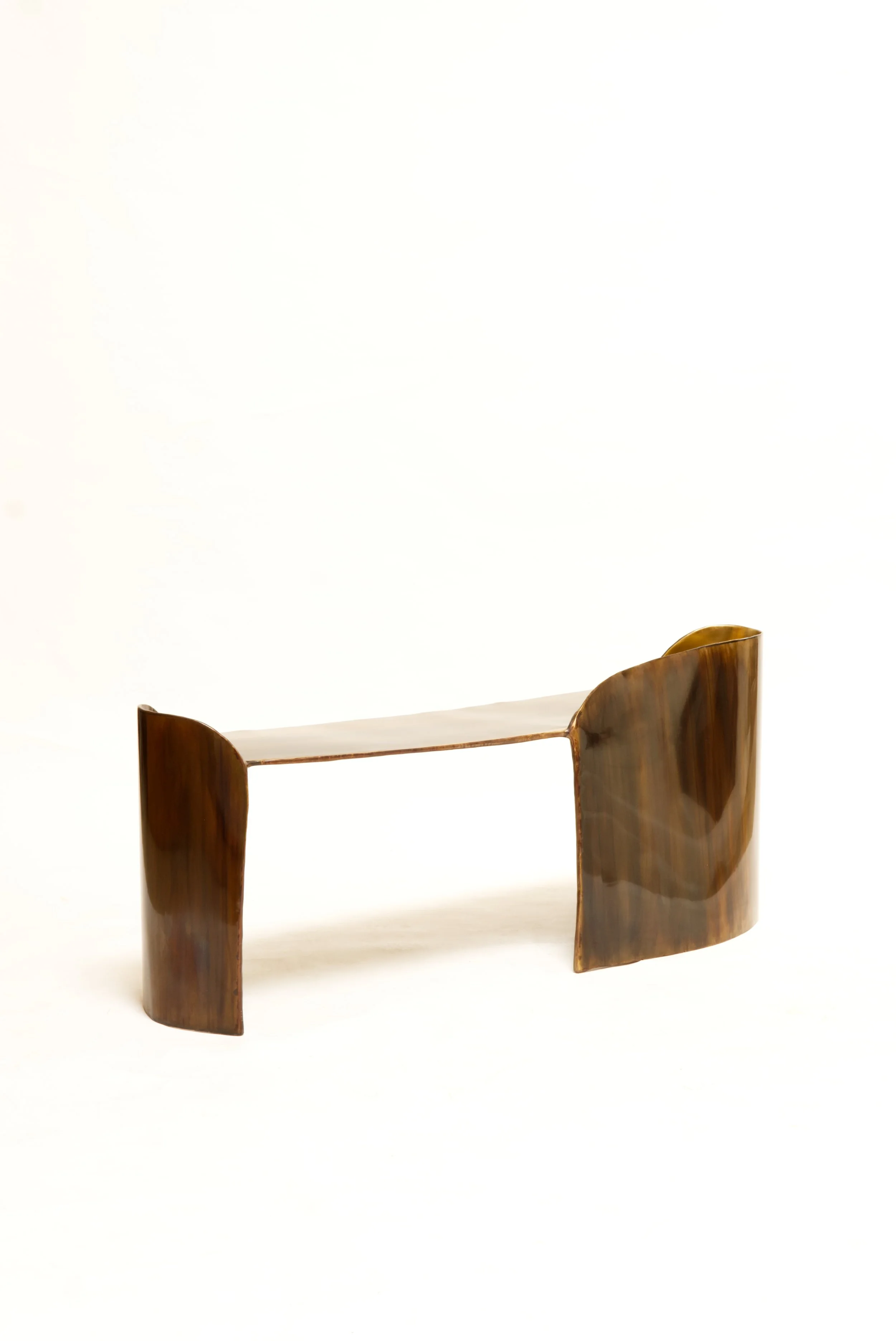 Brass bench - Calle collection Christian Fregnan