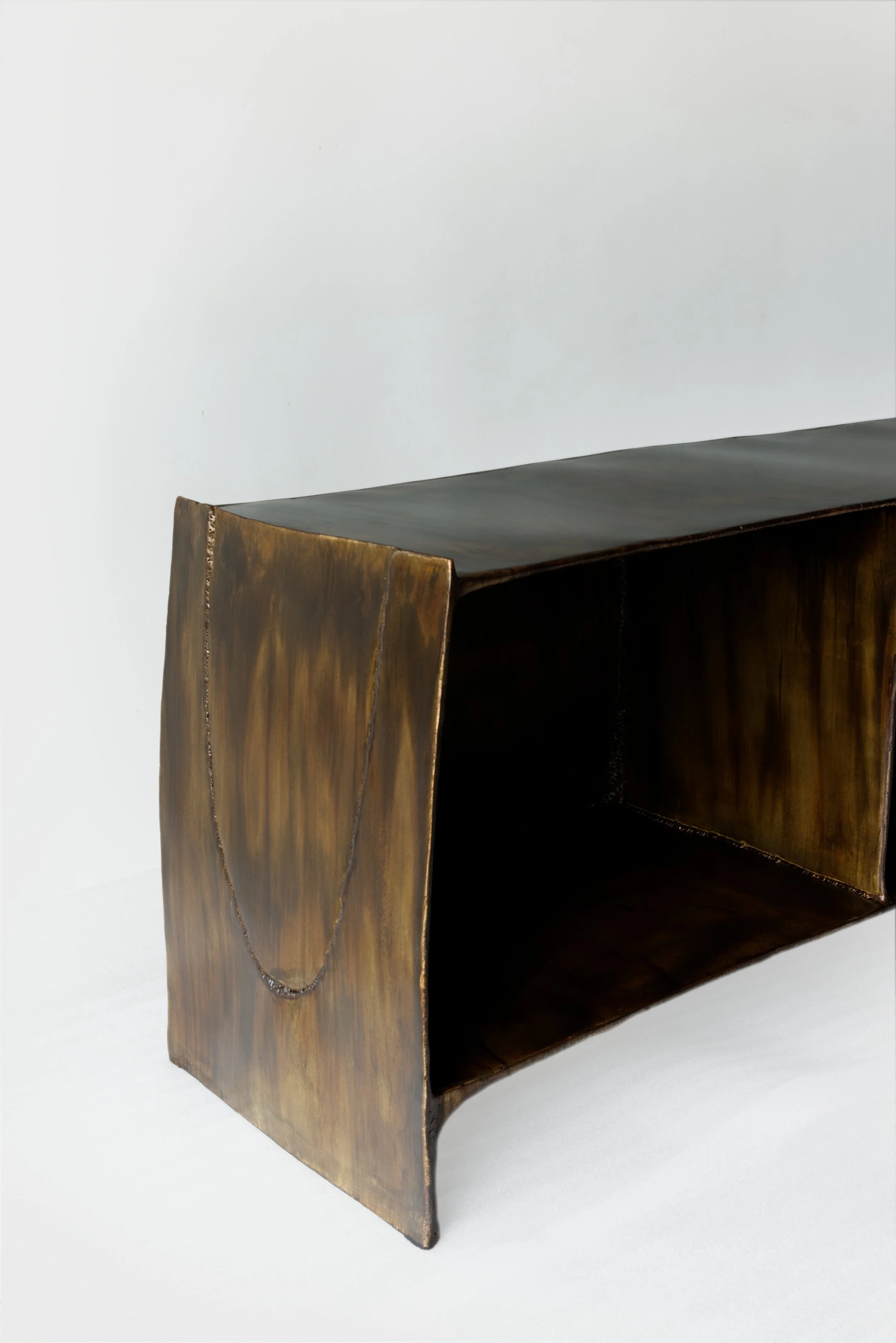 Christian Fregnan Brass Sideboard Calle
