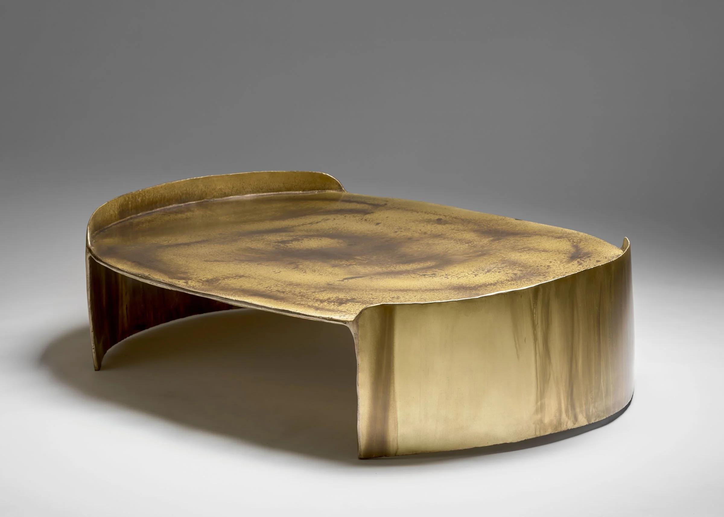 Brass Coffee table - Calle collection Christian Fregnan