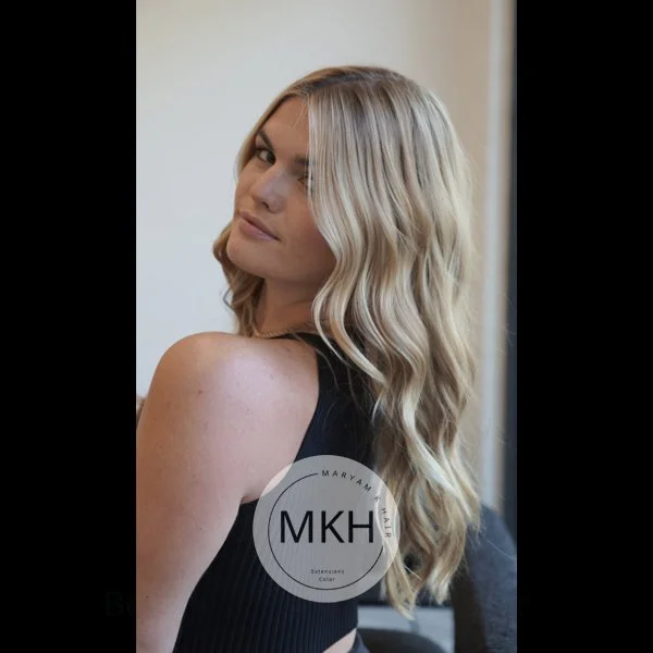 Blonde balayage
