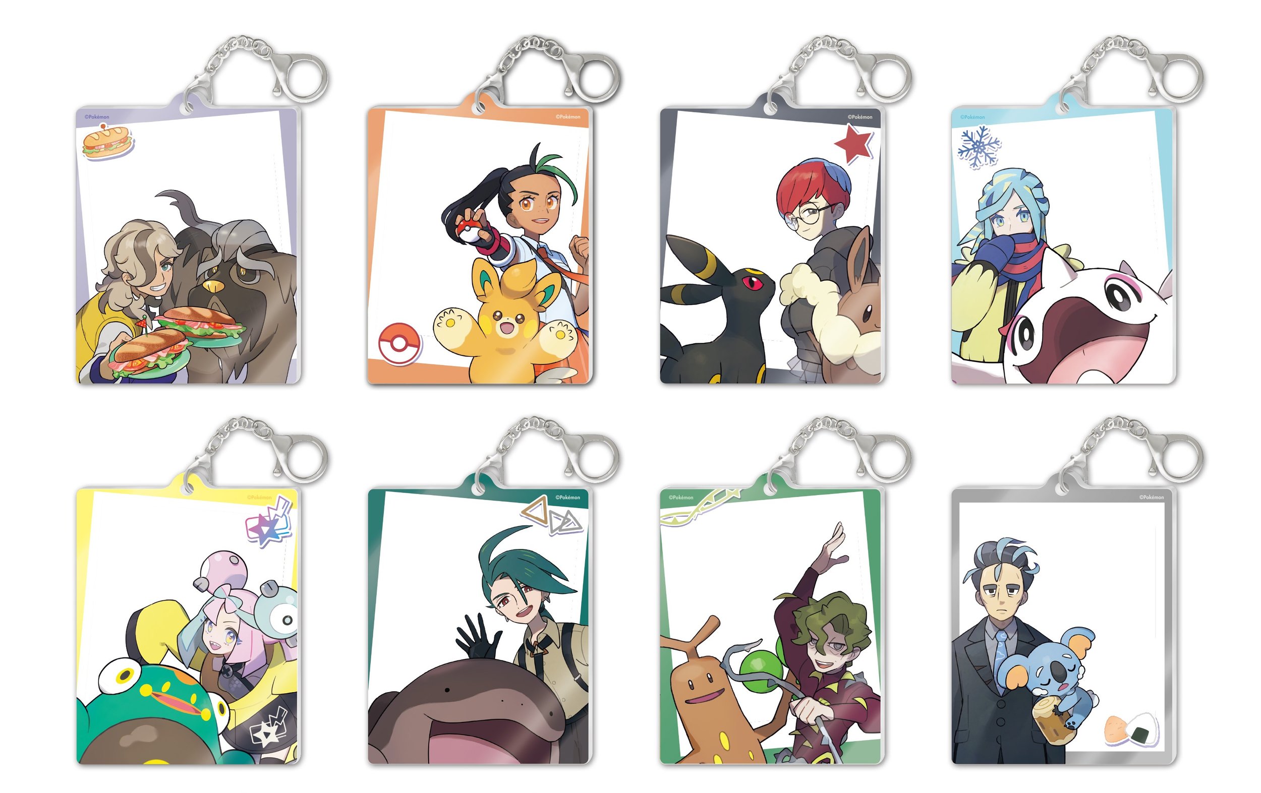 Paldea Trainer Photo Card Keychain Set Standard Hits Trainer Nemona.jpg