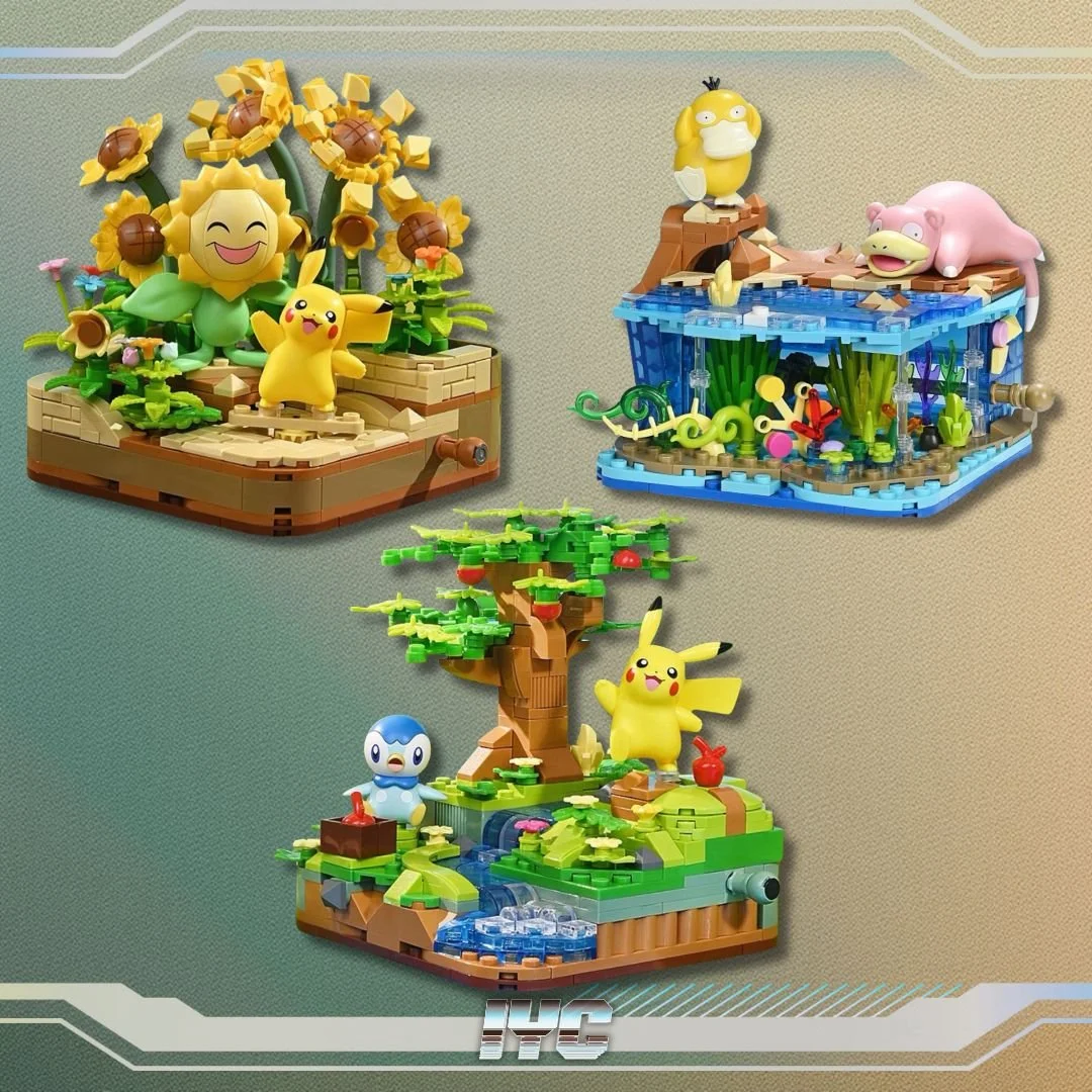 Keeppley - Pokémon Building Blocks Toy Set