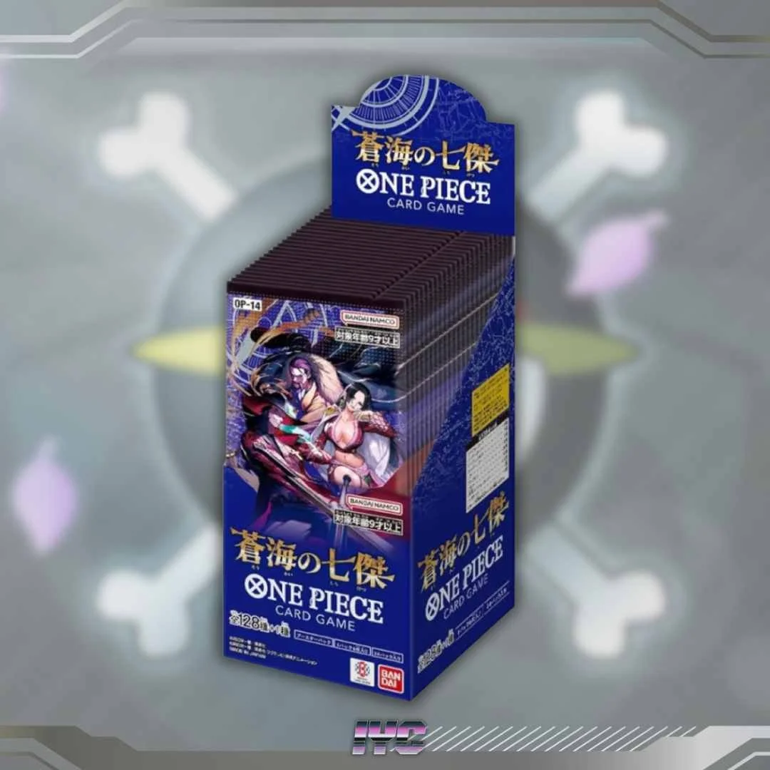 THE AZURE SEA'S SEVEN - OP14 - BOOSTER BOX - JAPANESE ONE PIECE