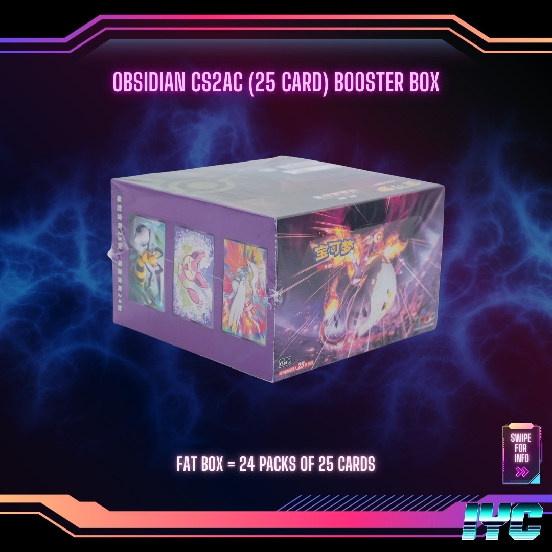 Vivid Portrayals (Obsidian CS2AC + Indigo CS2BC) (5 Card) Booster Boxes ...