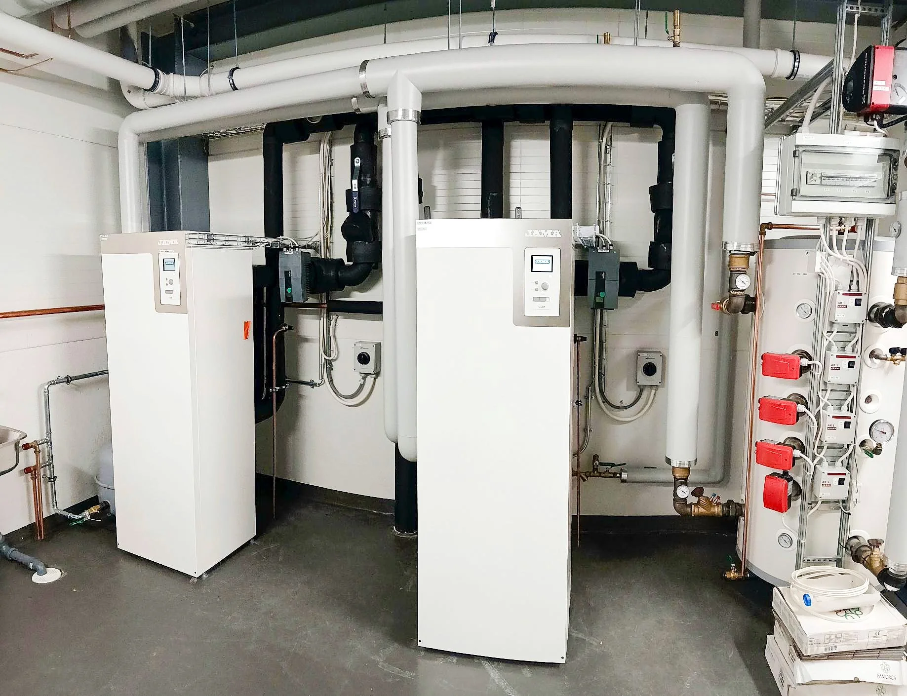 TuraSteelin lämmönjakohuone