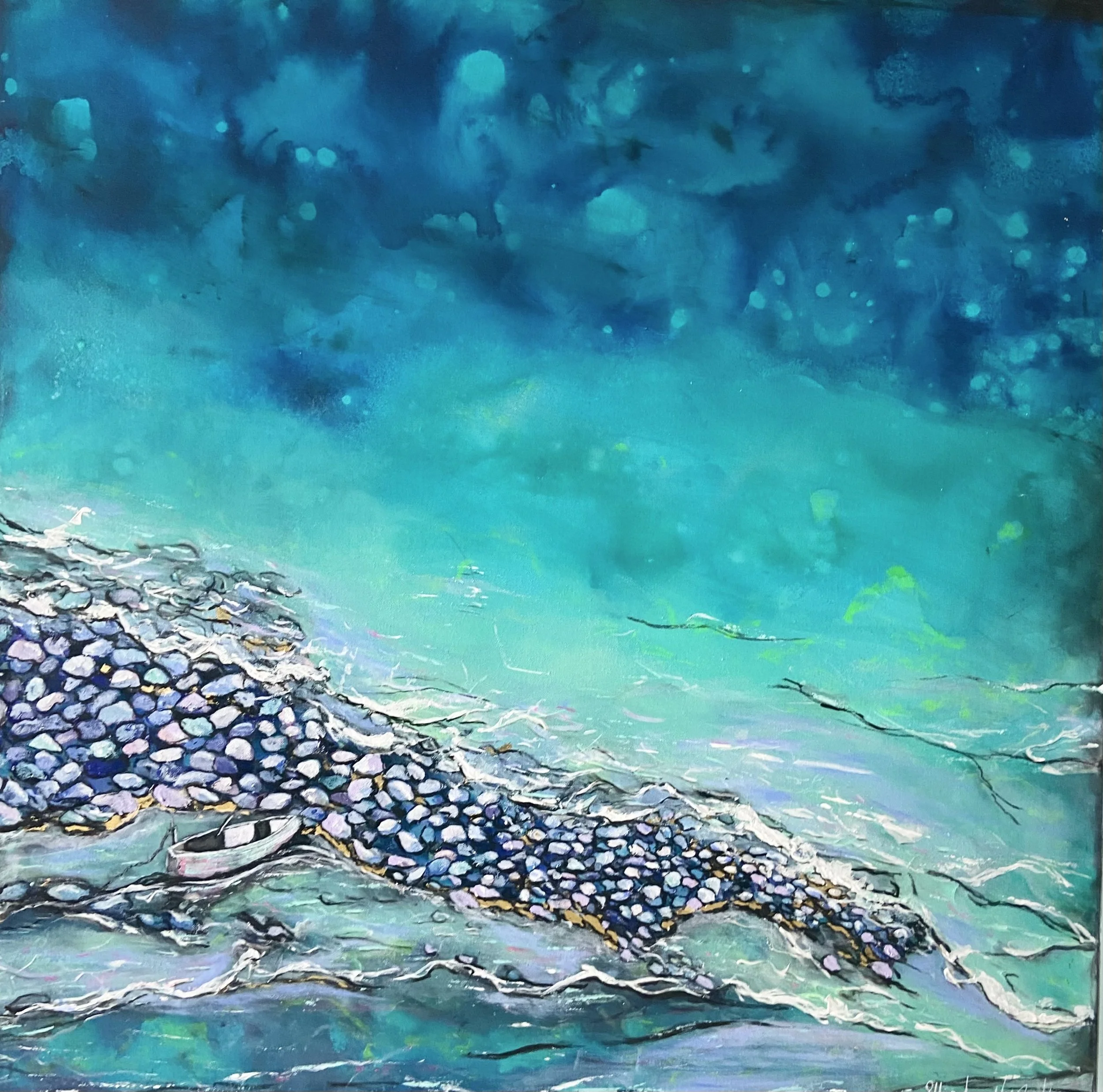 Coastal Refuge
Mixed Media
92X92