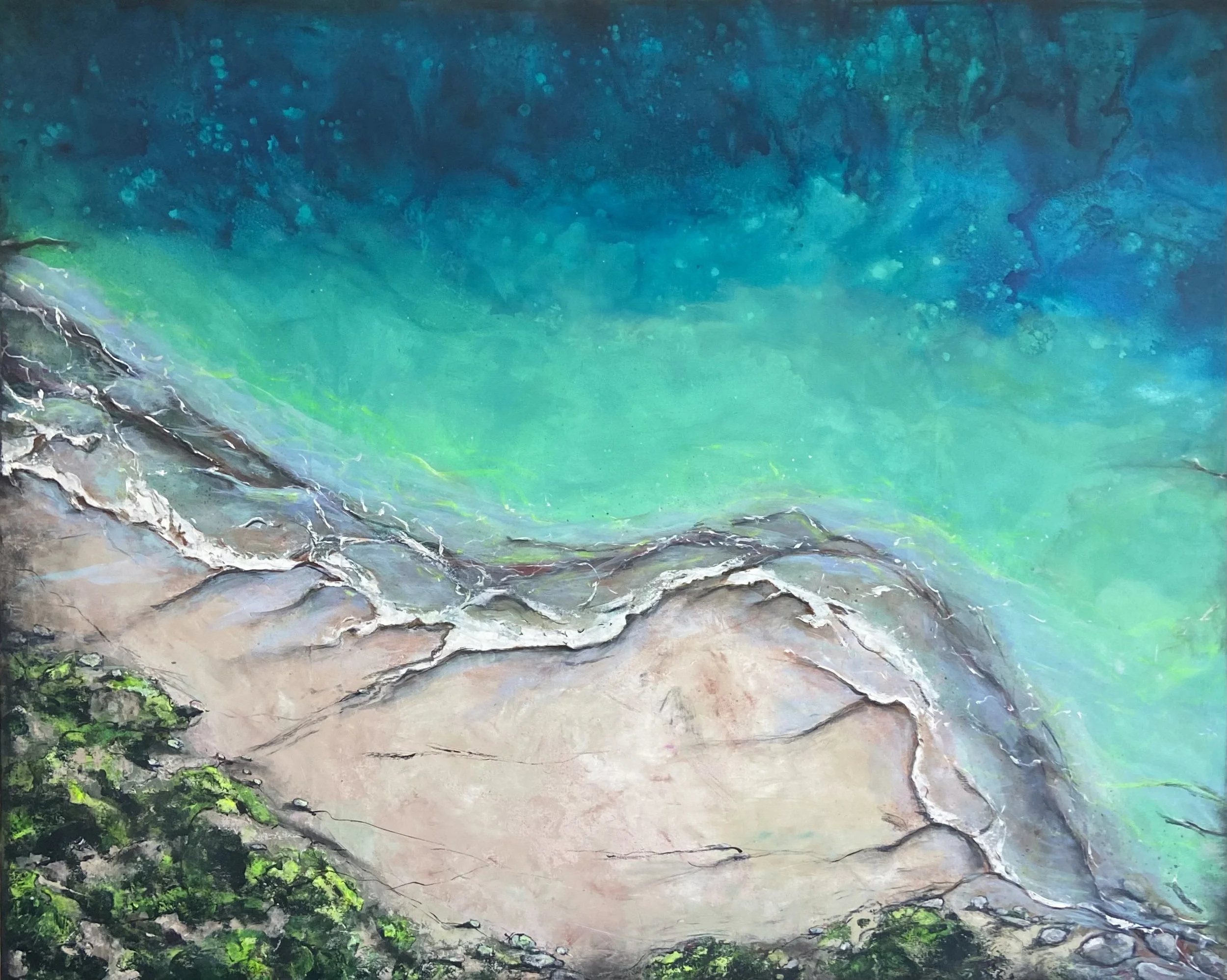 Where do Dreams meet Ithaca
Mixed Media
150X125cm, SOLD