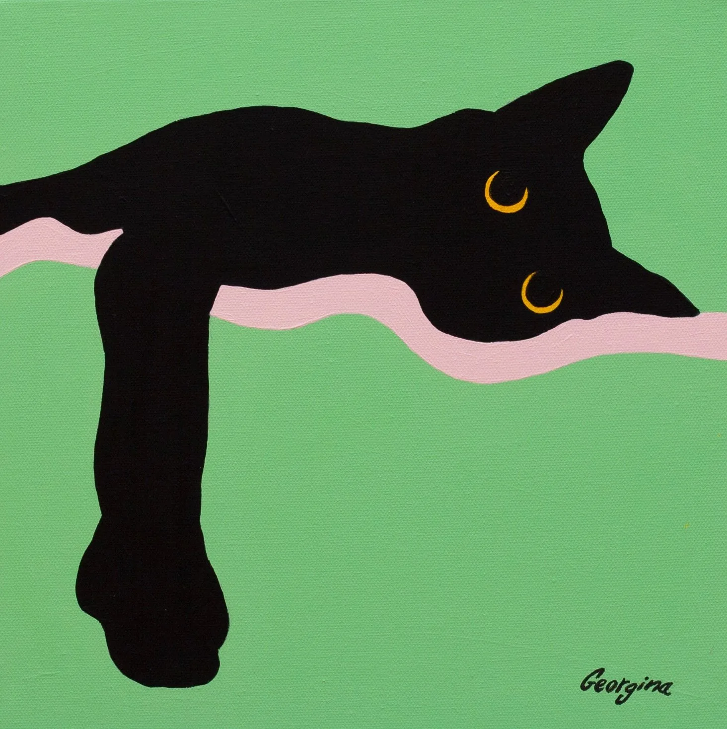 Nugget
Acrylic
30x30cm
Private Collection