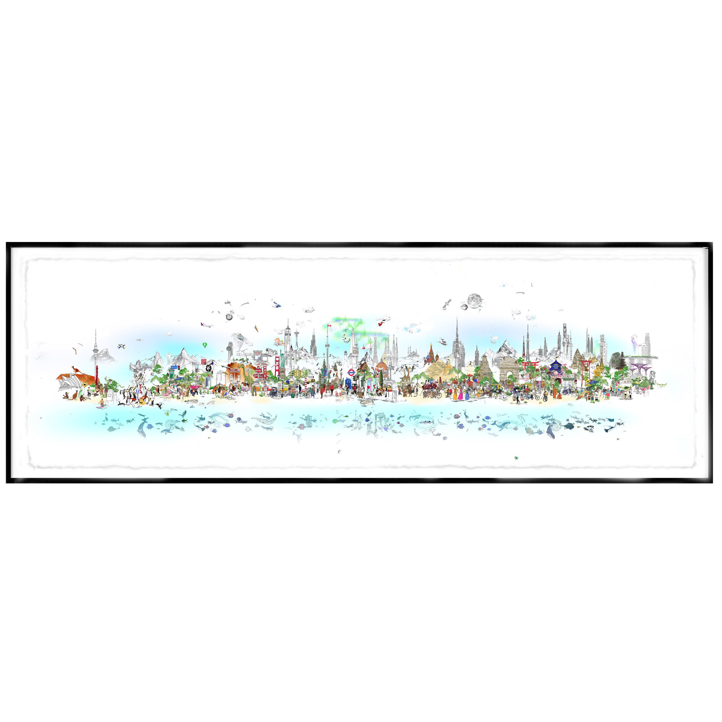 Planet Earth 
Panoramic 2026 55x160cm 
edition of 30