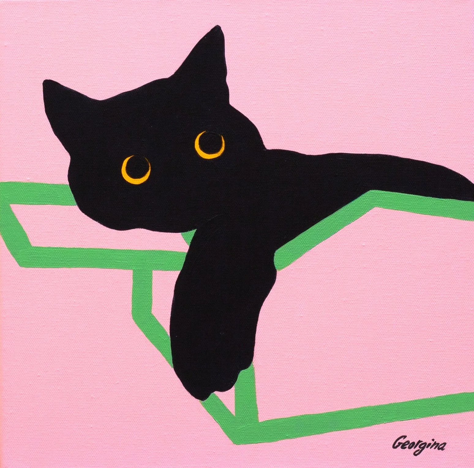 Jelly Bean
Acrylic
30x30cm
Private Collection