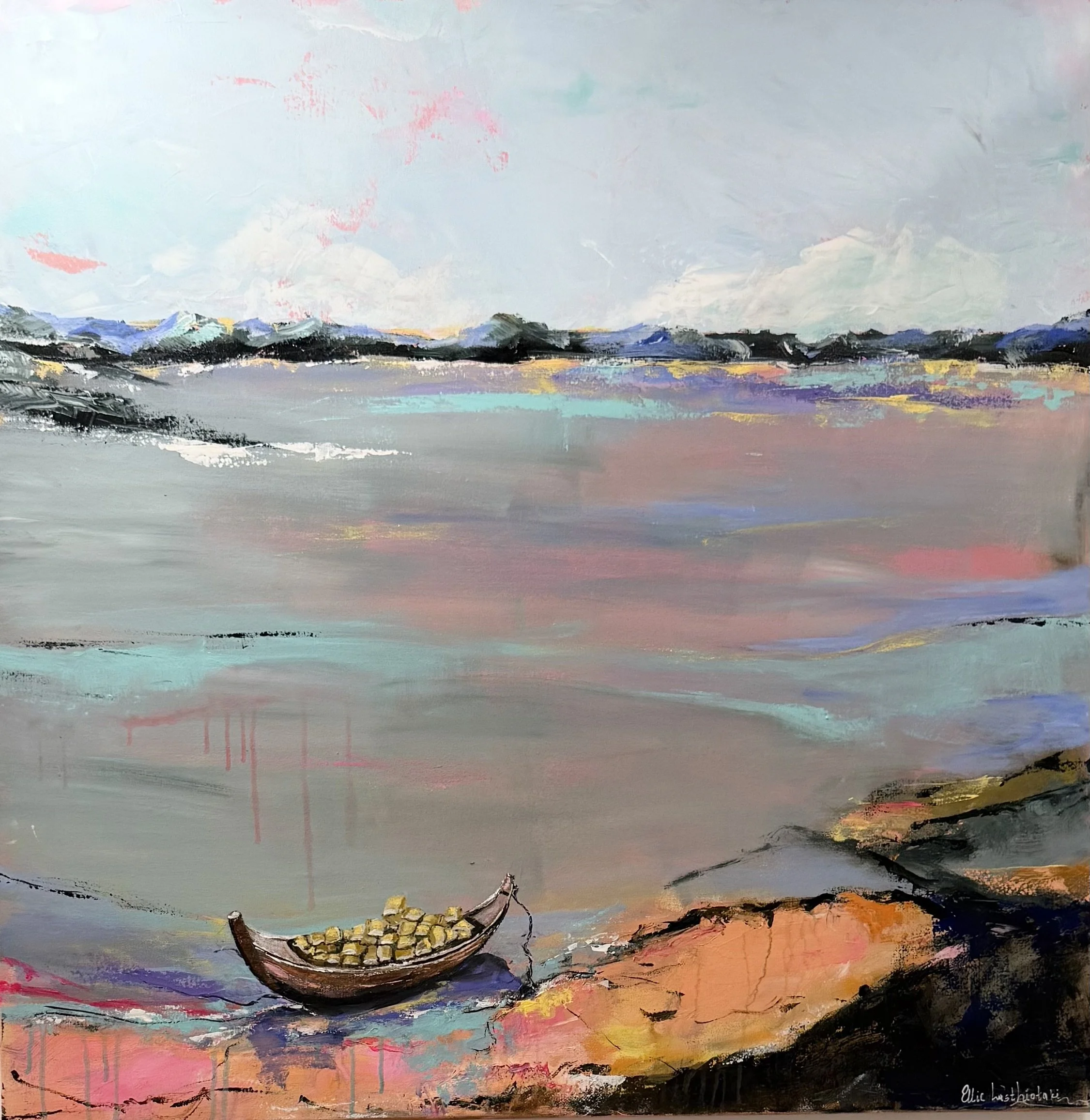 Once Upon a Time
Acrylic on Canvas
92x92cm