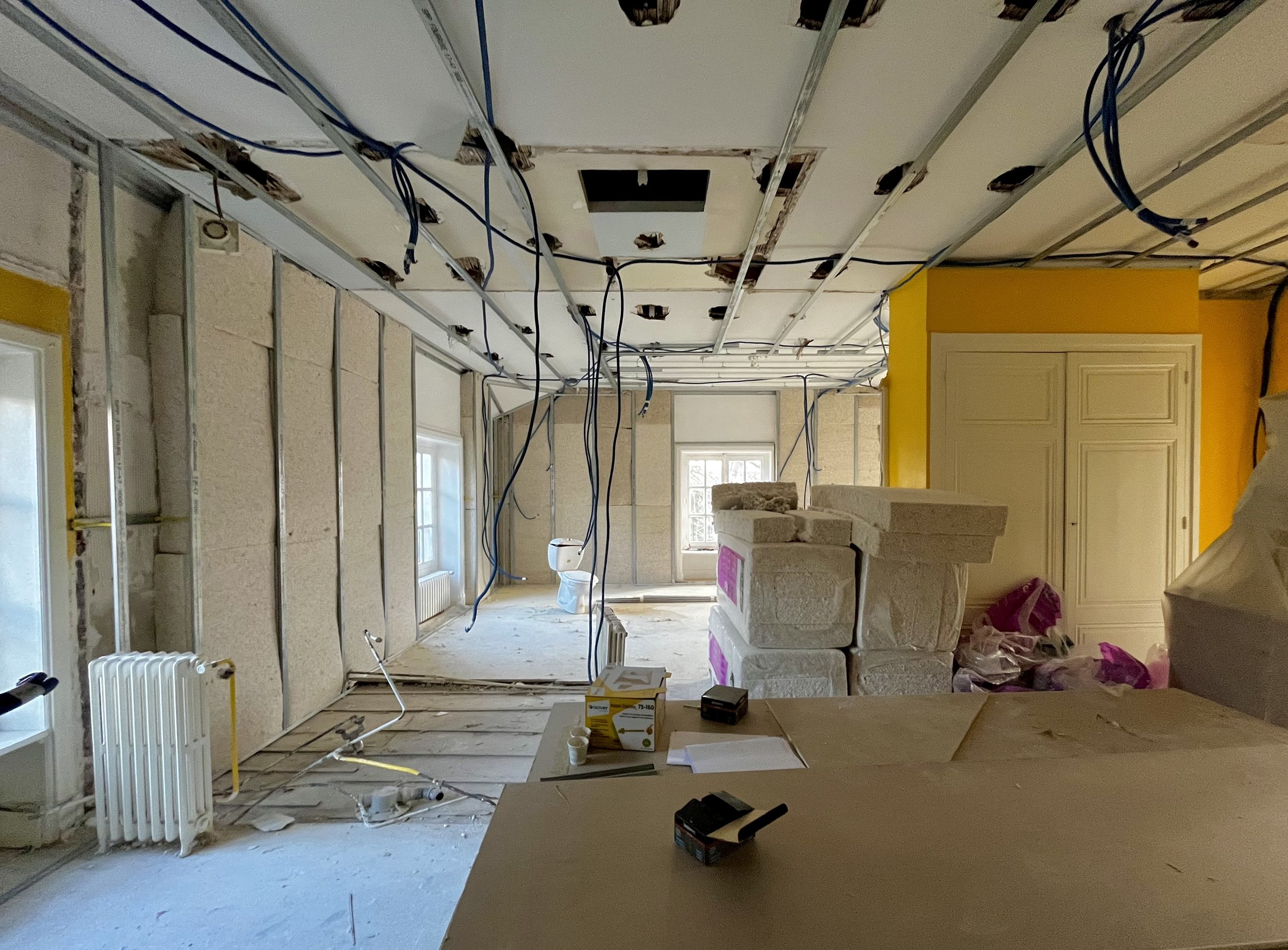 Isolation thermique par l'intérieur isolant biosourcé