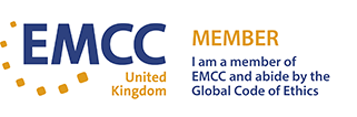 European Mentoring and Coaching Council member badge