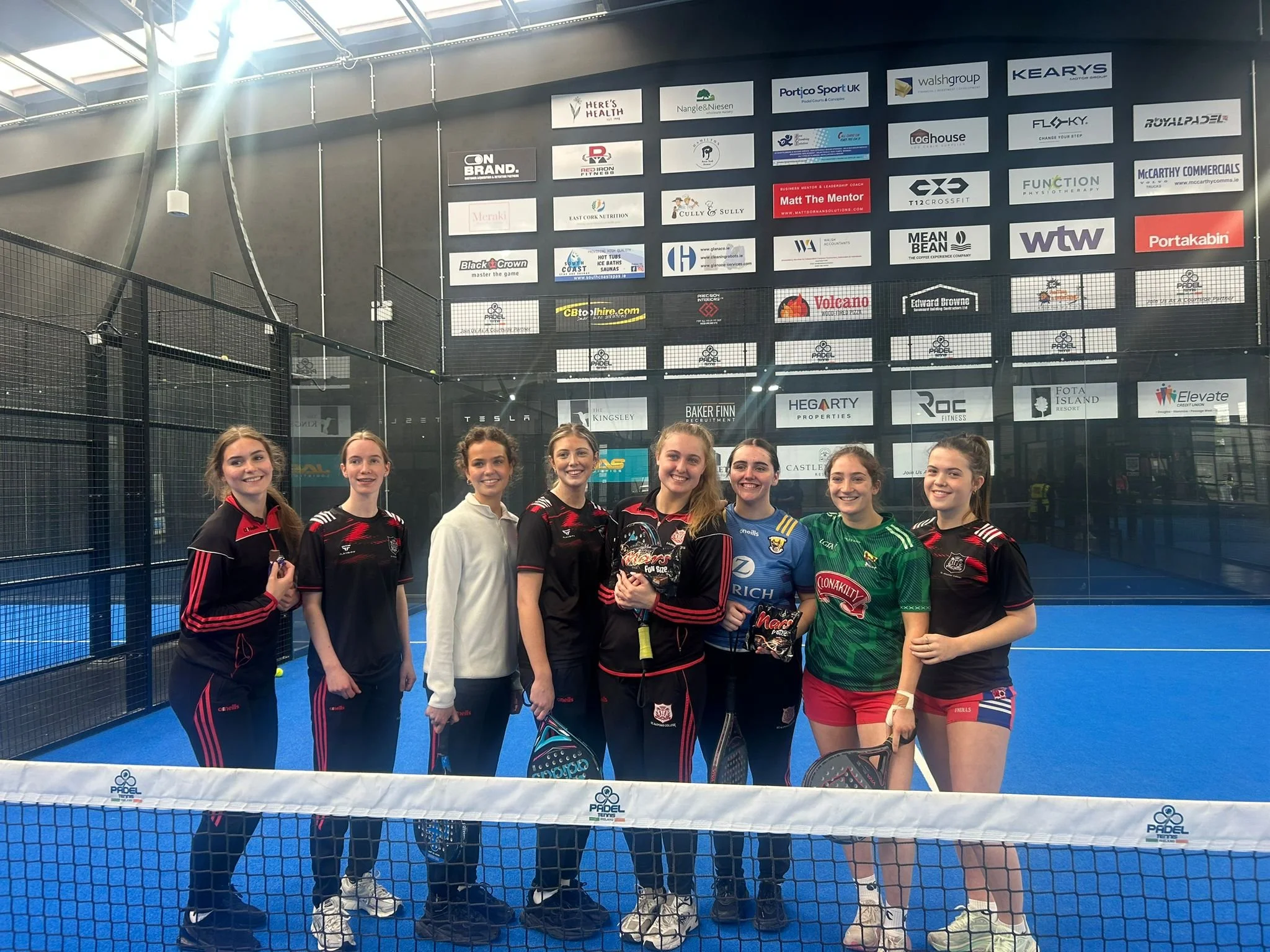 TY and LCPE Trip to Padel Tennis Ireland