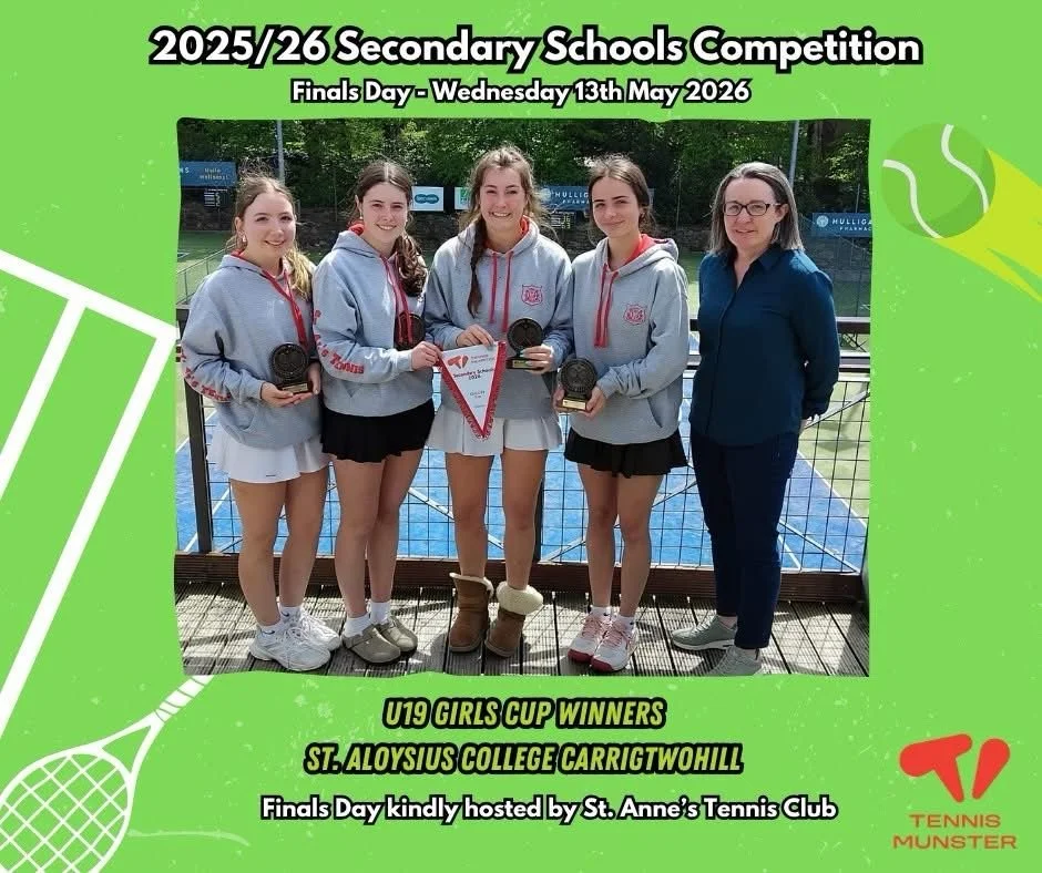 Munster U19 Tennis Champions