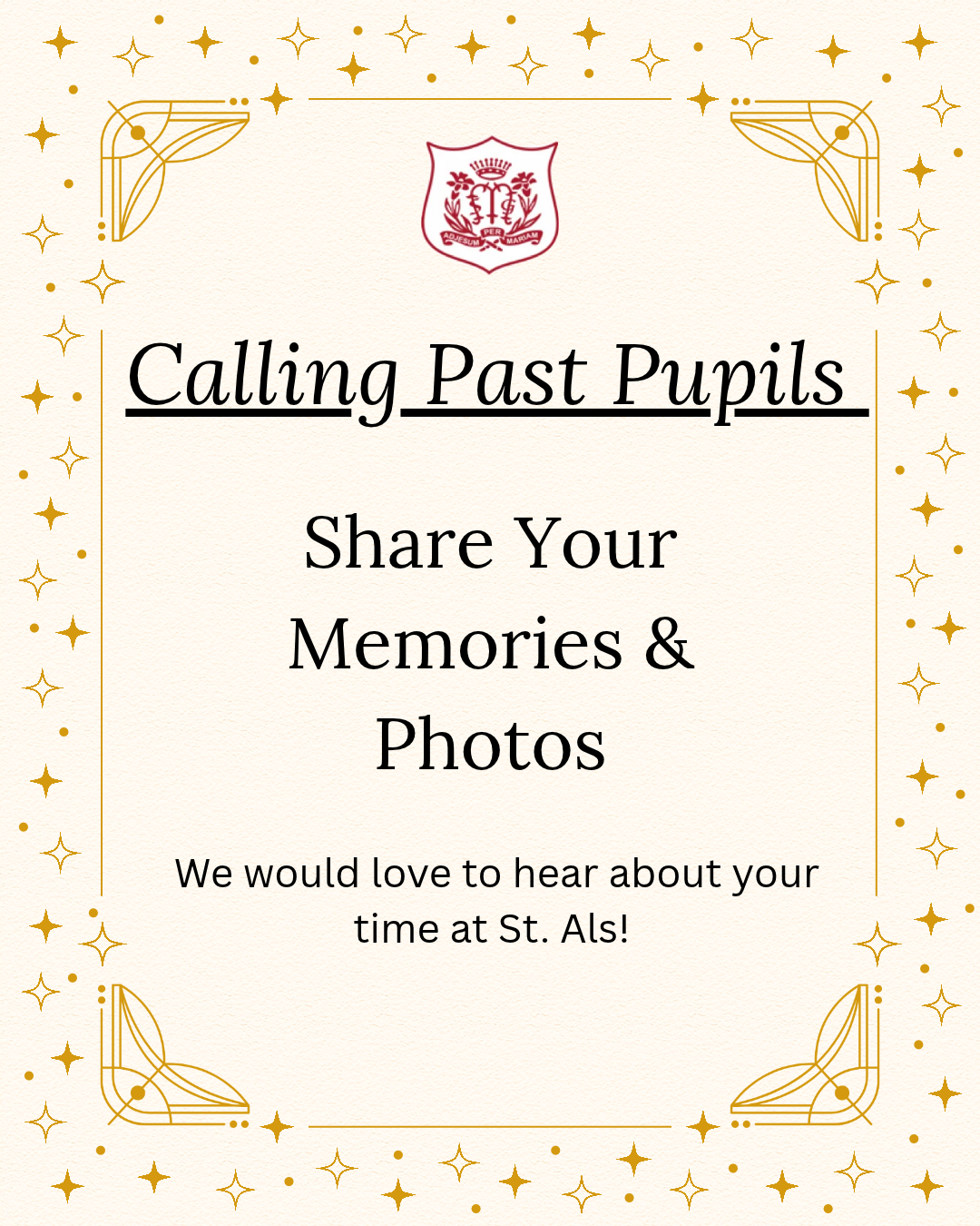 Past Pupils - Share your Memories 